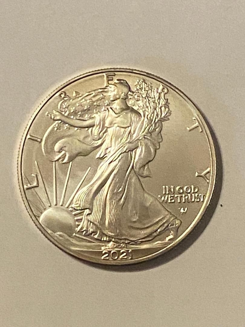 2021-S American Silver Eagle Type 2