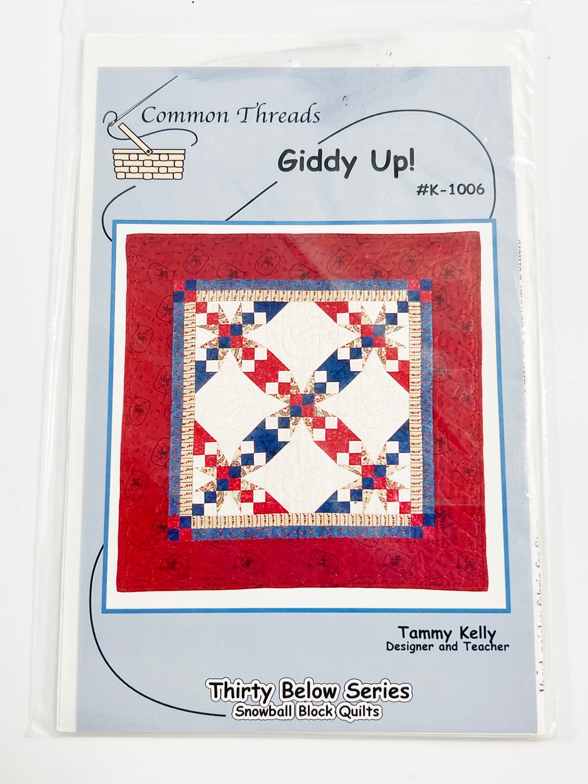 Thirty Below Series Common Threads Giddy Up #k-1006 By Tammy Kelly
