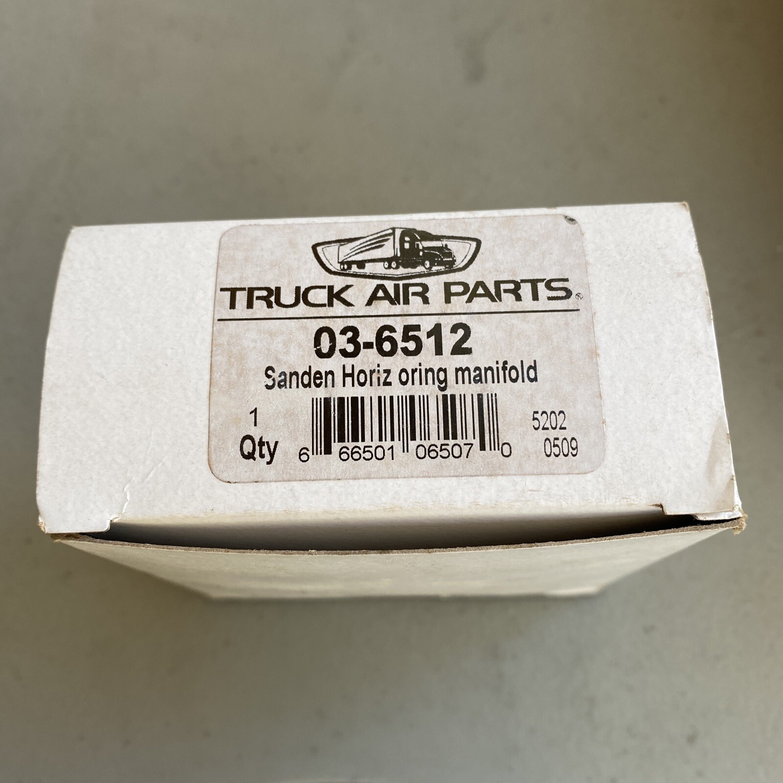 03-6512 Sanden Horiz O Ring Manifold 5202 0509