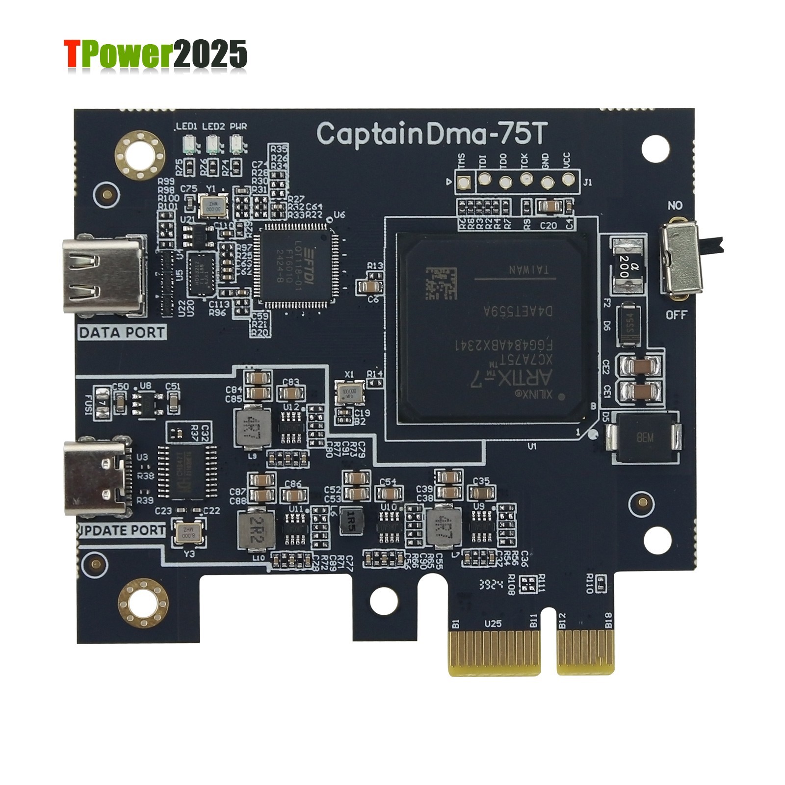Cap75t DMA Hardware Board High Performance Programming Direct Memory Acc Board