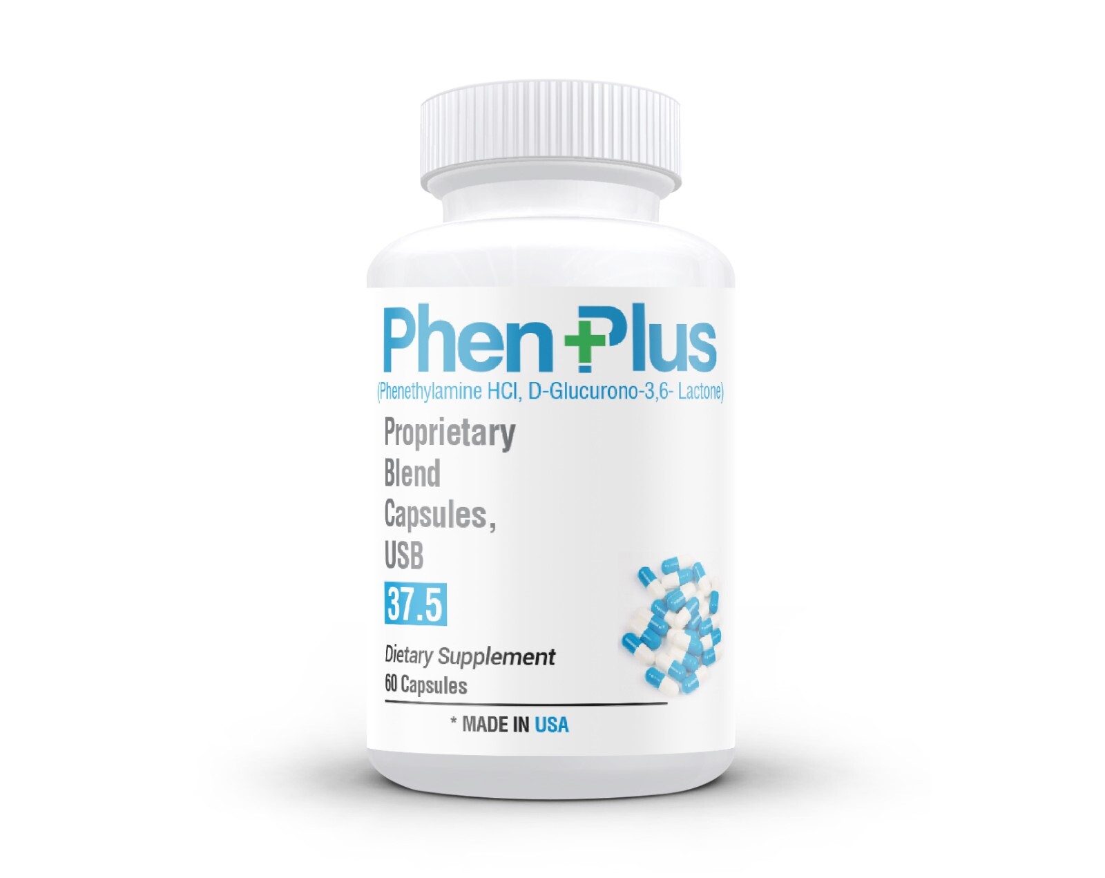 PhenPlus 37.5 Max strenght fat burner appetite suppressant diet pills that work