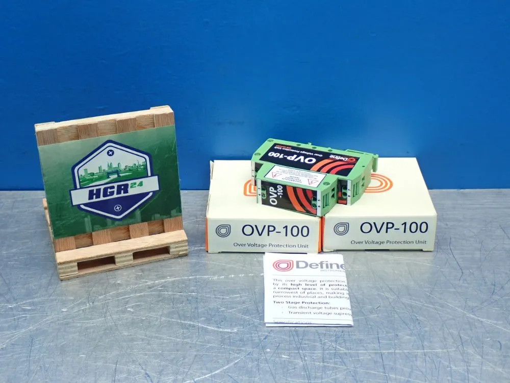 DEFINE INSTRUMENTS OVP-100 OVER VOLTAGE PROTECTION UNIT, 2PCS  07251470332