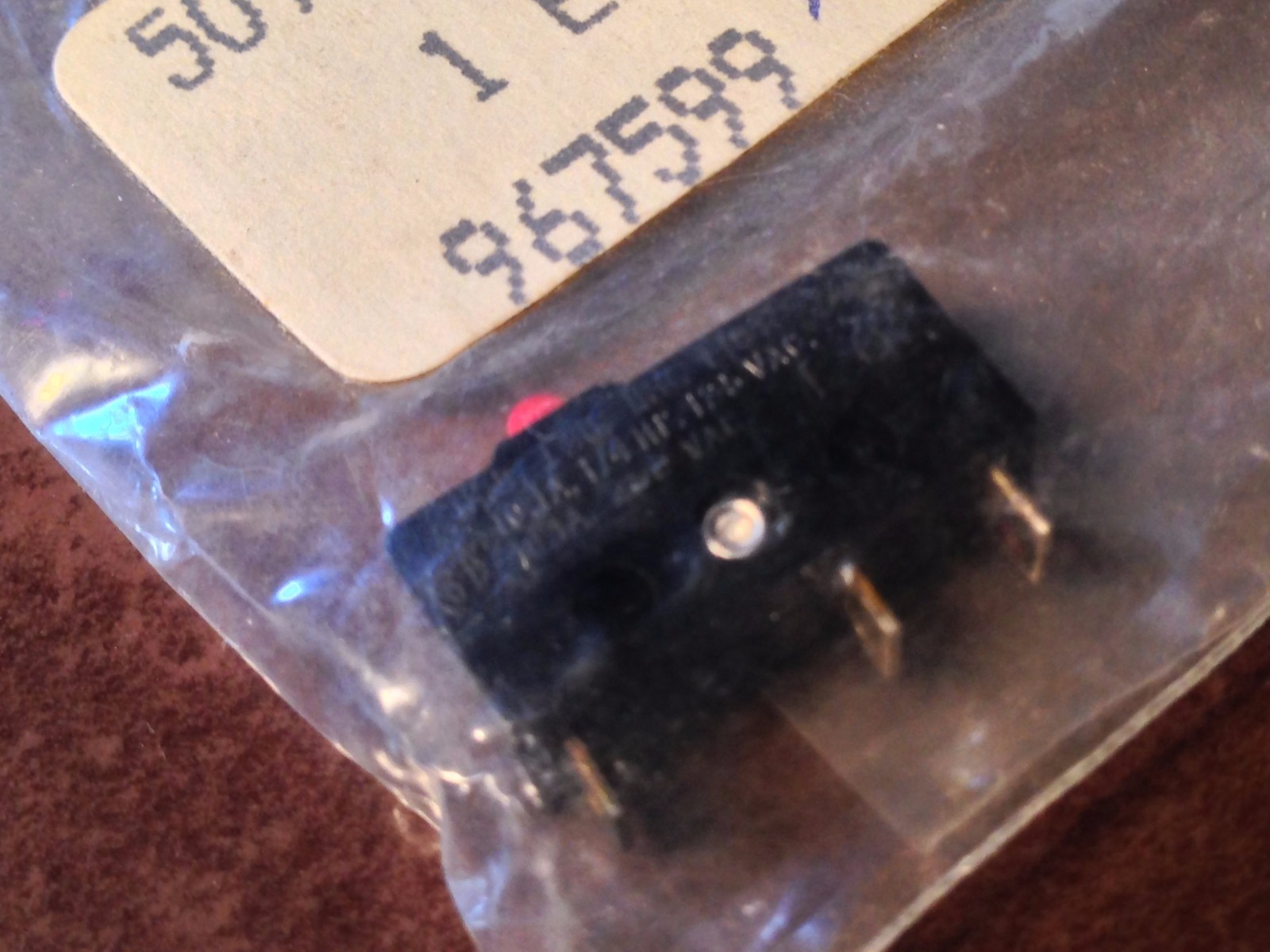 Telex 50914-001 Switch, NOS