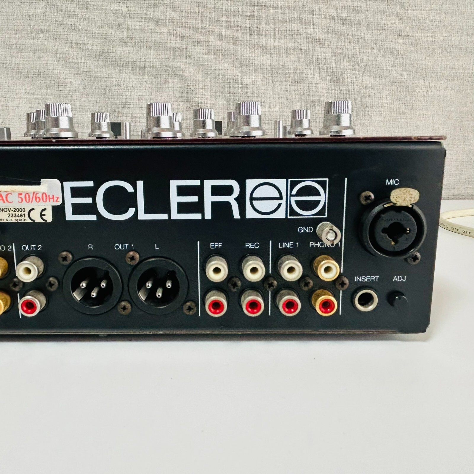 Ecler HAK 320 DJ Mixer Audio Spain