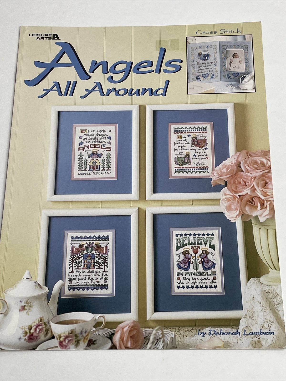 Leisure Arts Angels All Around Cross Stitch Pattern 3283