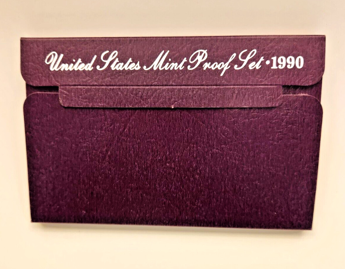 1990 UNITED STATES MINT PROOF SET- San Francisco Mint, in original box.