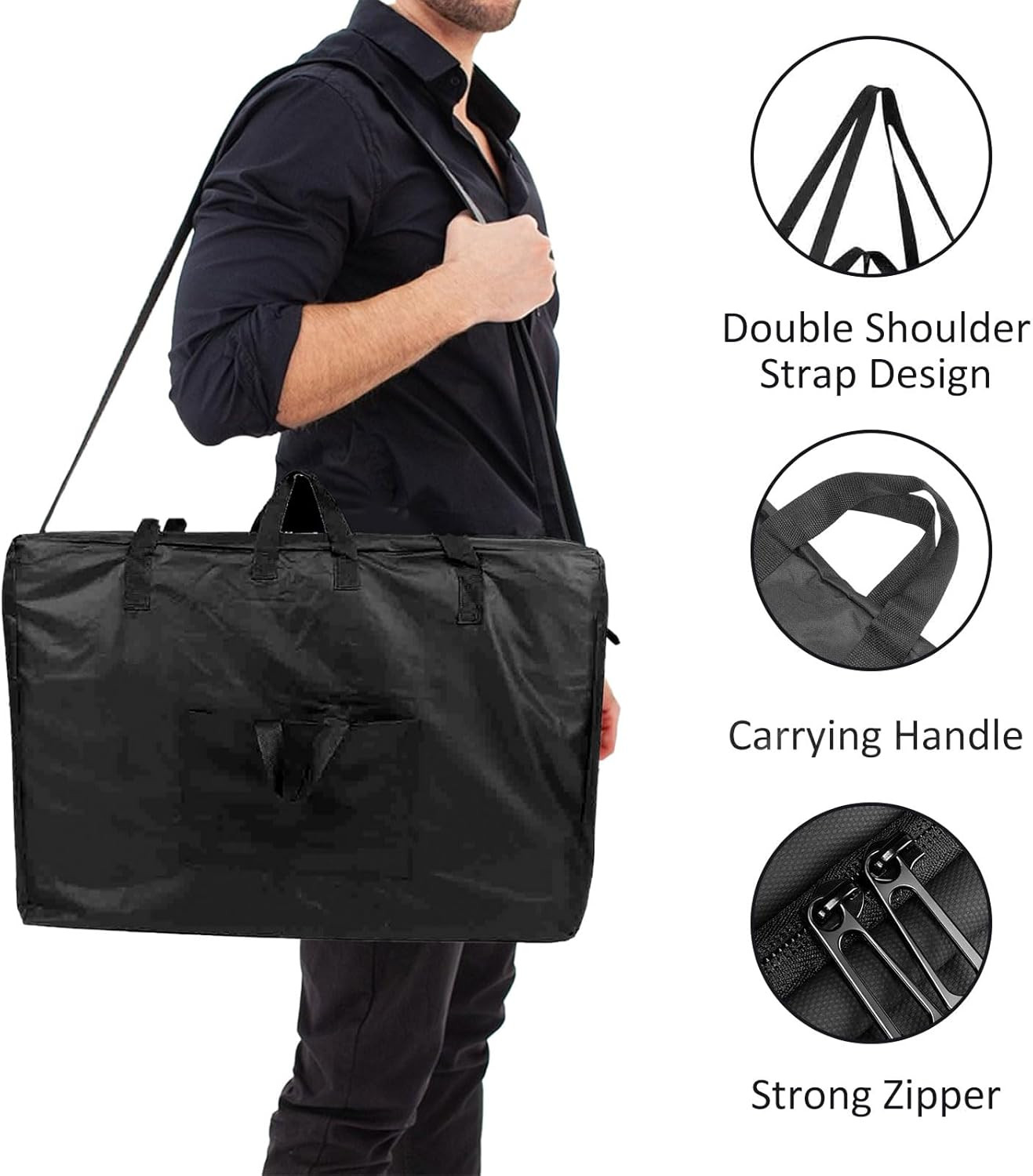 Massage Tables Bag, Portable Massage Table Lightweight, Universal Massage Table