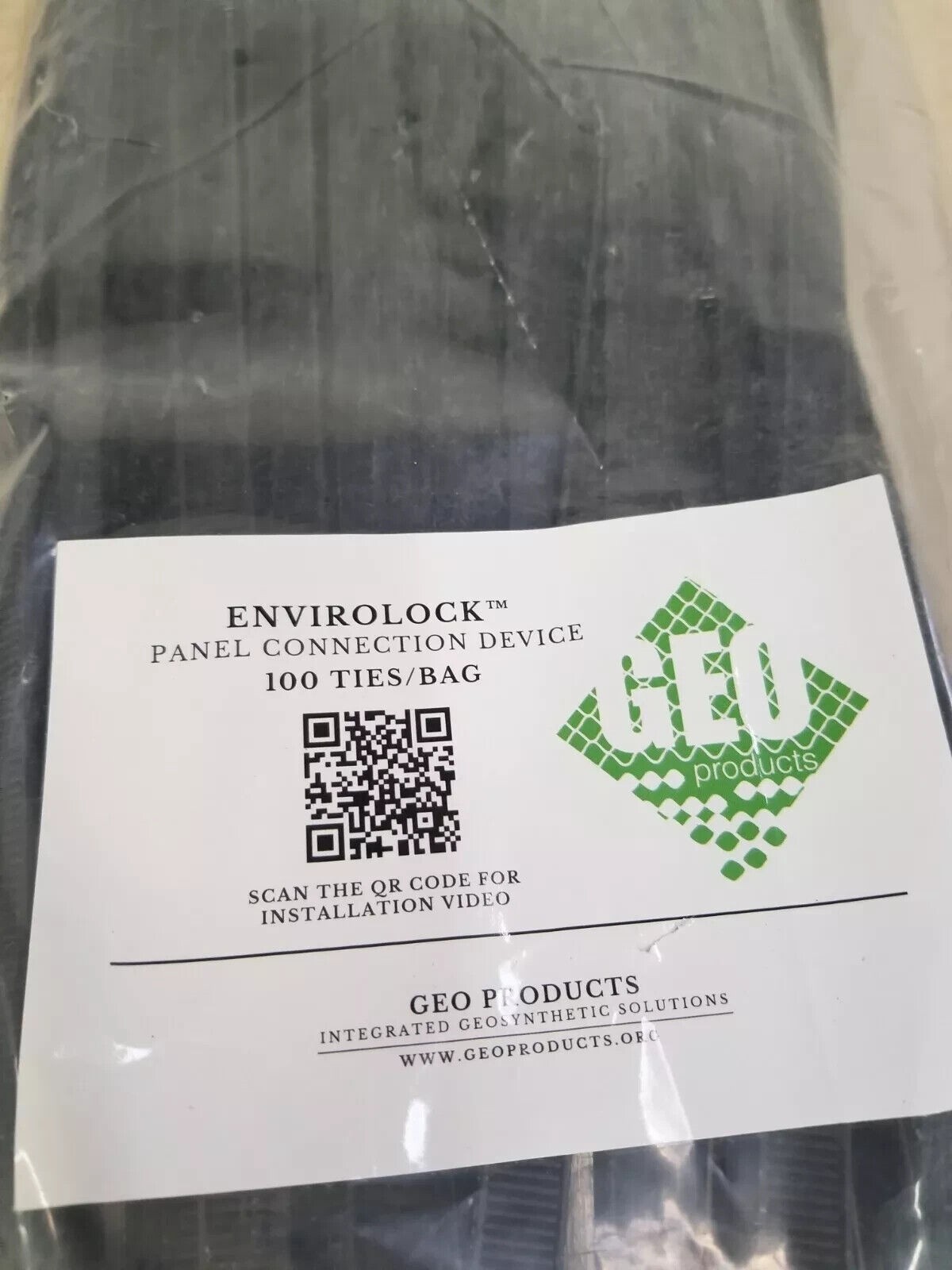 Envirolock Heavy-Duty 20" Zip Ties (100 Pack)