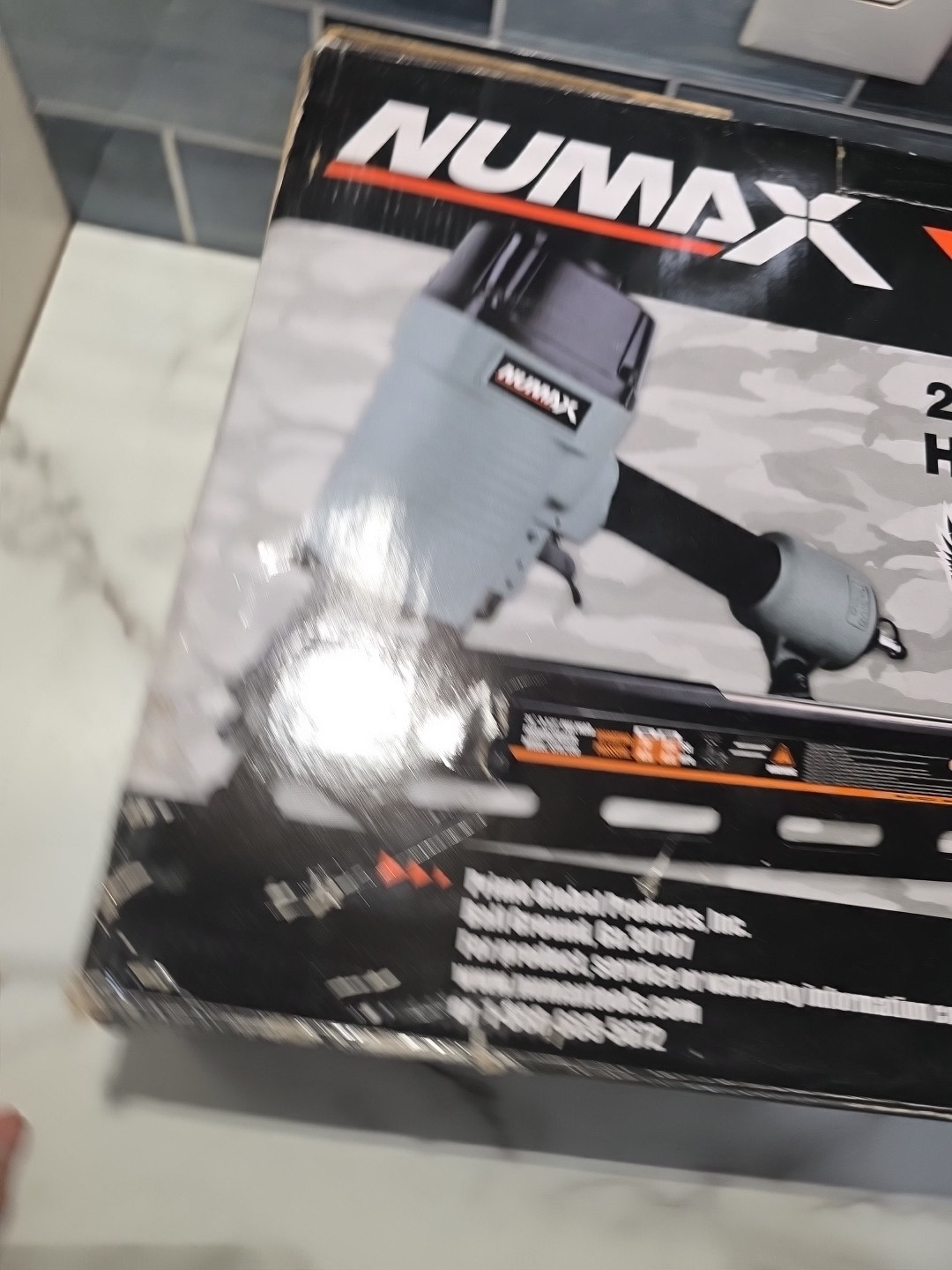 NuMax SFR2190 Pneumatic 21 Degree 3-1/2" Framing Nailer