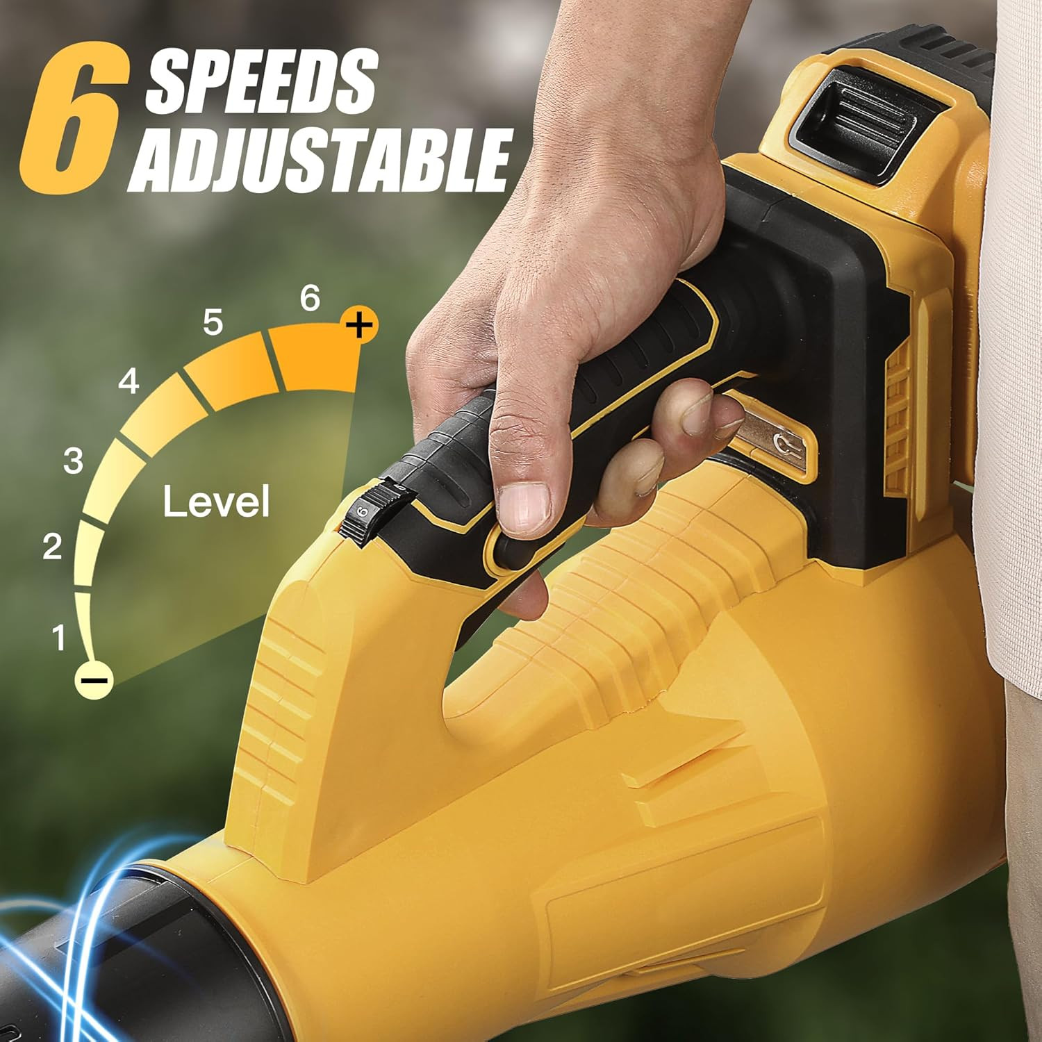 Leaf Blower Cordless Compatible with Dewalt 20V Max Battery, Brushless Electric