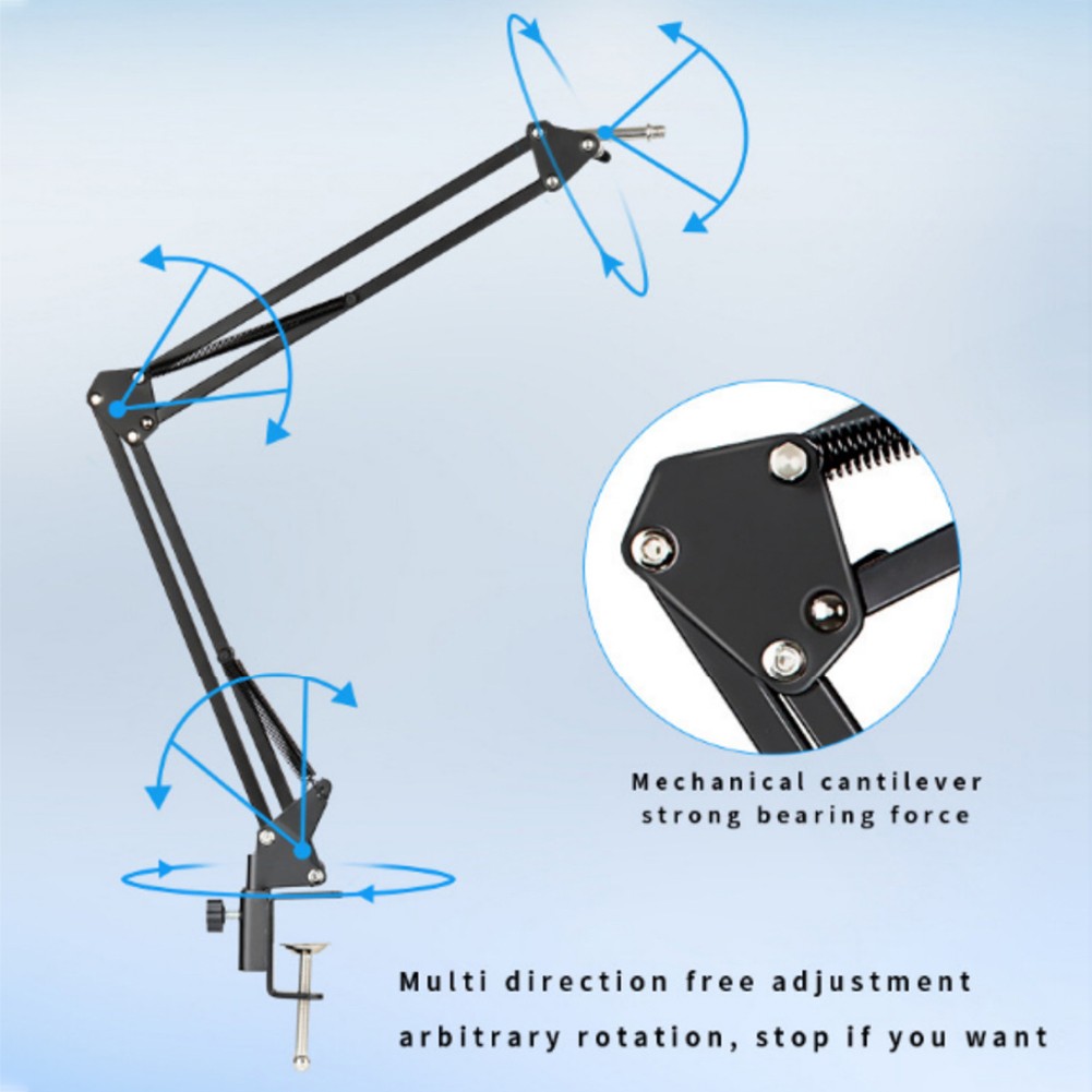 Headset Studio Recording Kit Podcast Mixer Equipment Condenser Microphone Set US