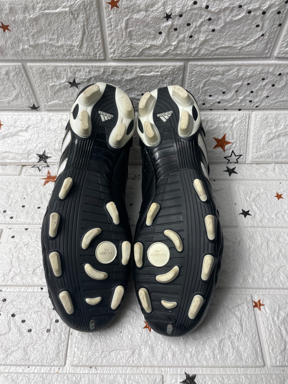ADIDAS ADINOVA TRX FG/AG US9 UK8.5 EUR42 BOOTS LEATHER CLEATS SOCCER FOOTBALL