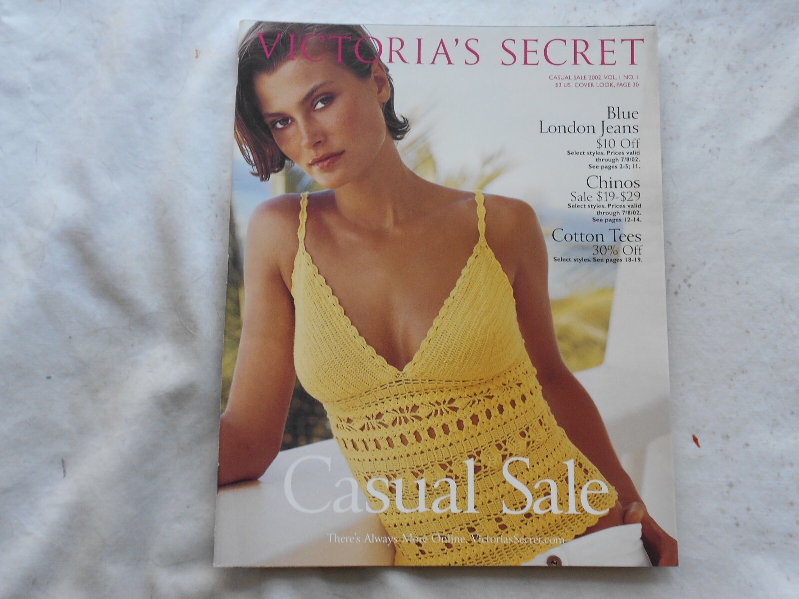 VICTORIA'S SECRET-CASUAL SALE-2002 VOL.1 NO.1