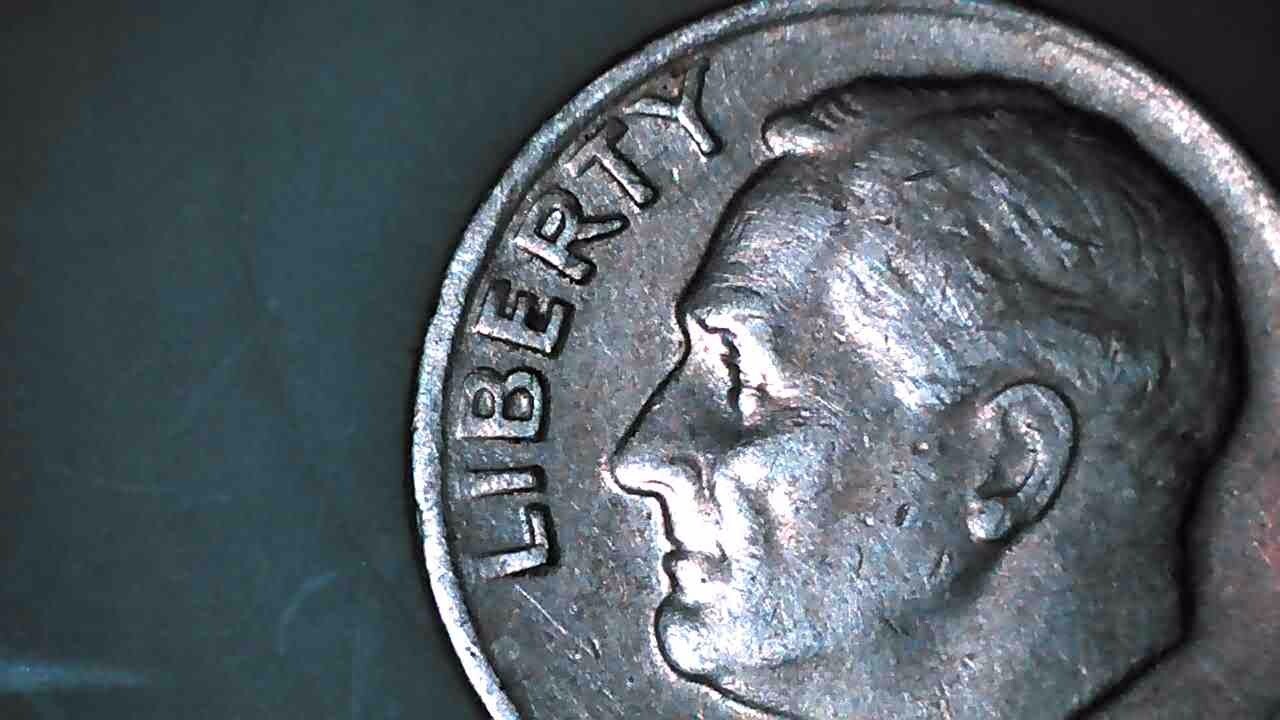 Rare 1965 dime no mint mark w/errors 