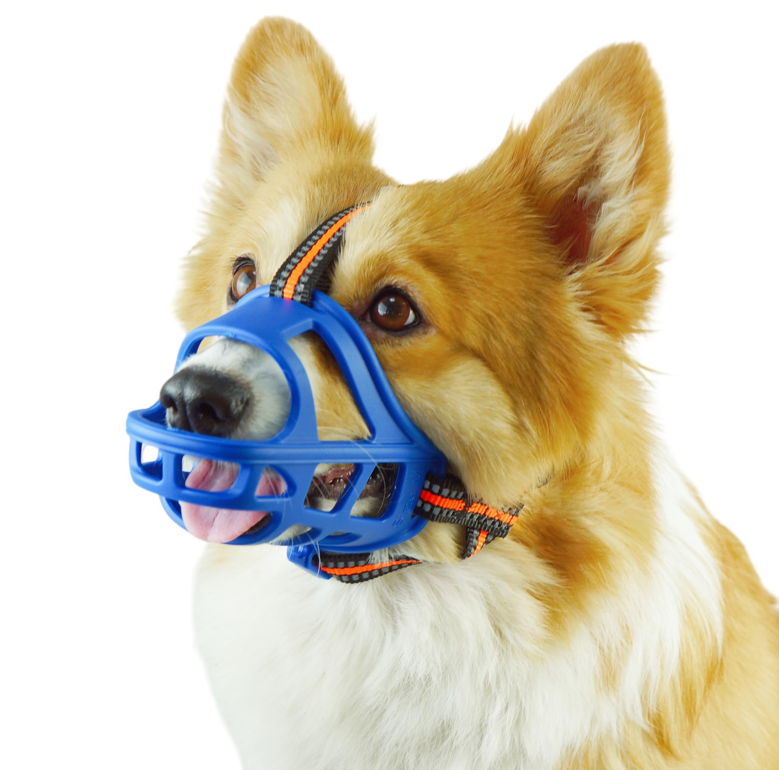 Dog Muzzle, Basket Muzzle for Small Medium Large Dogs, Anti-Biting and Chewin...