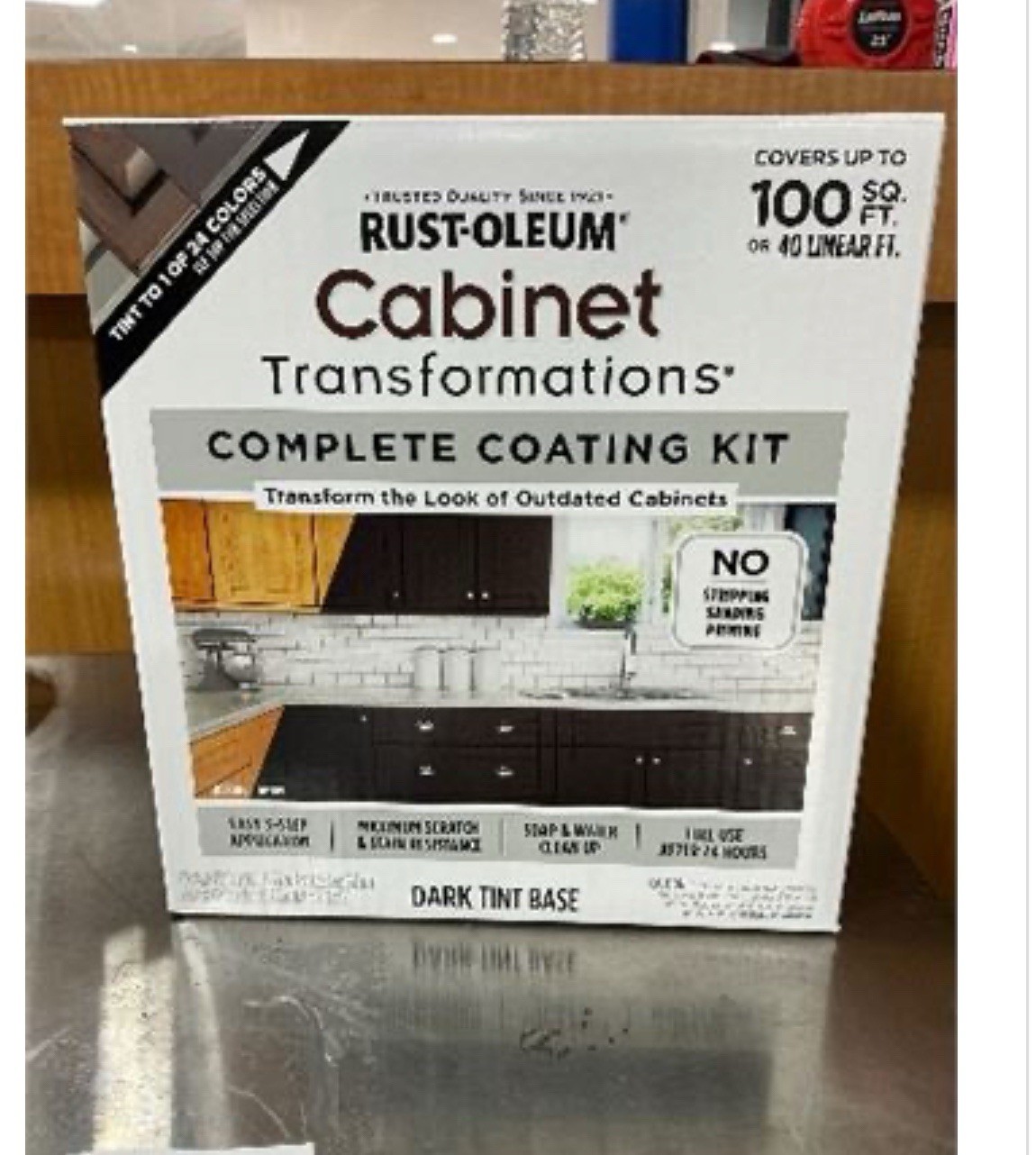 Rust-Oleum Cabinet Transformations Coating System Dark Tint Covers 200sf #258242