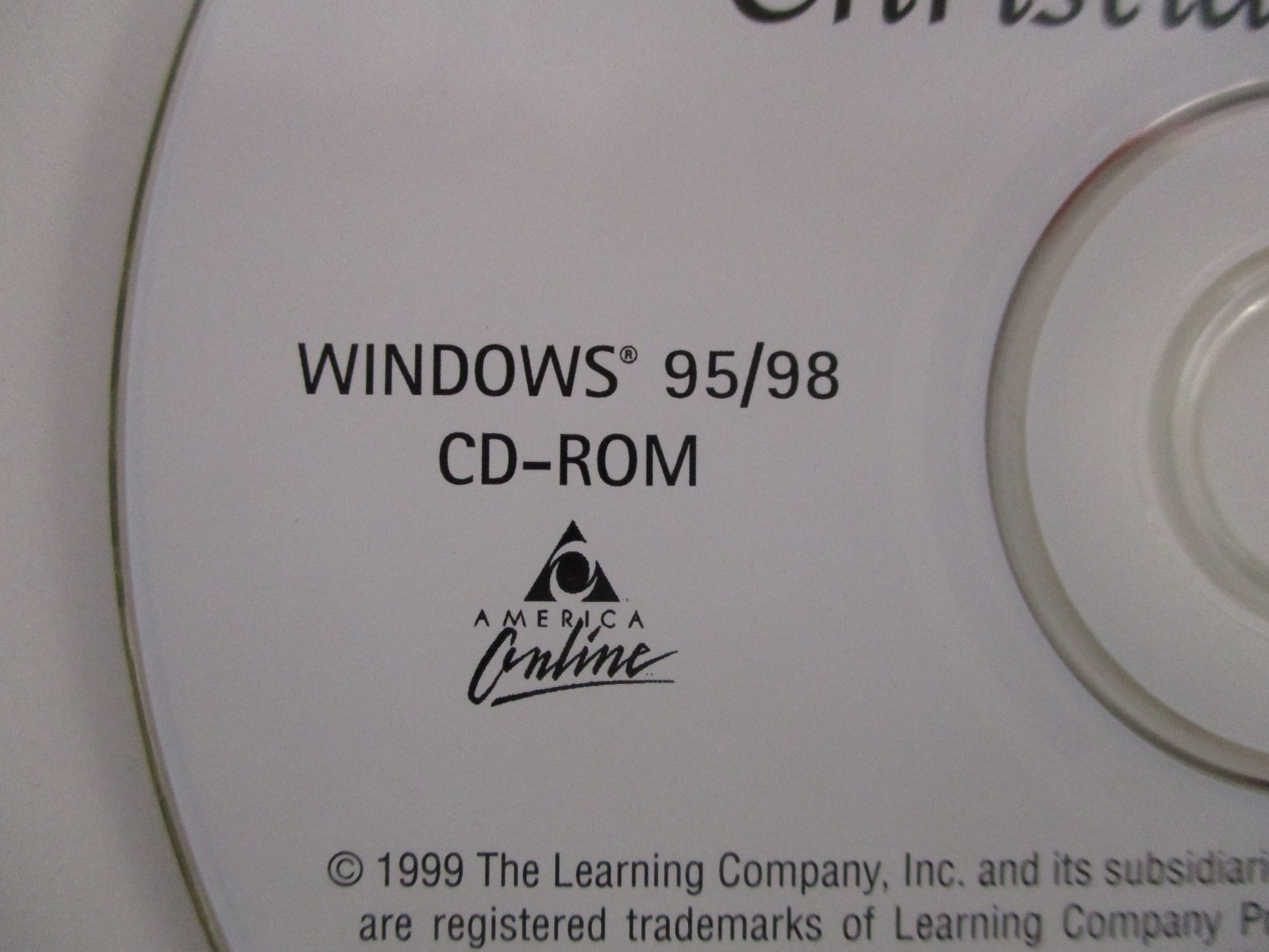 Calendar Creator Christian Edition BRODERBUND CD only