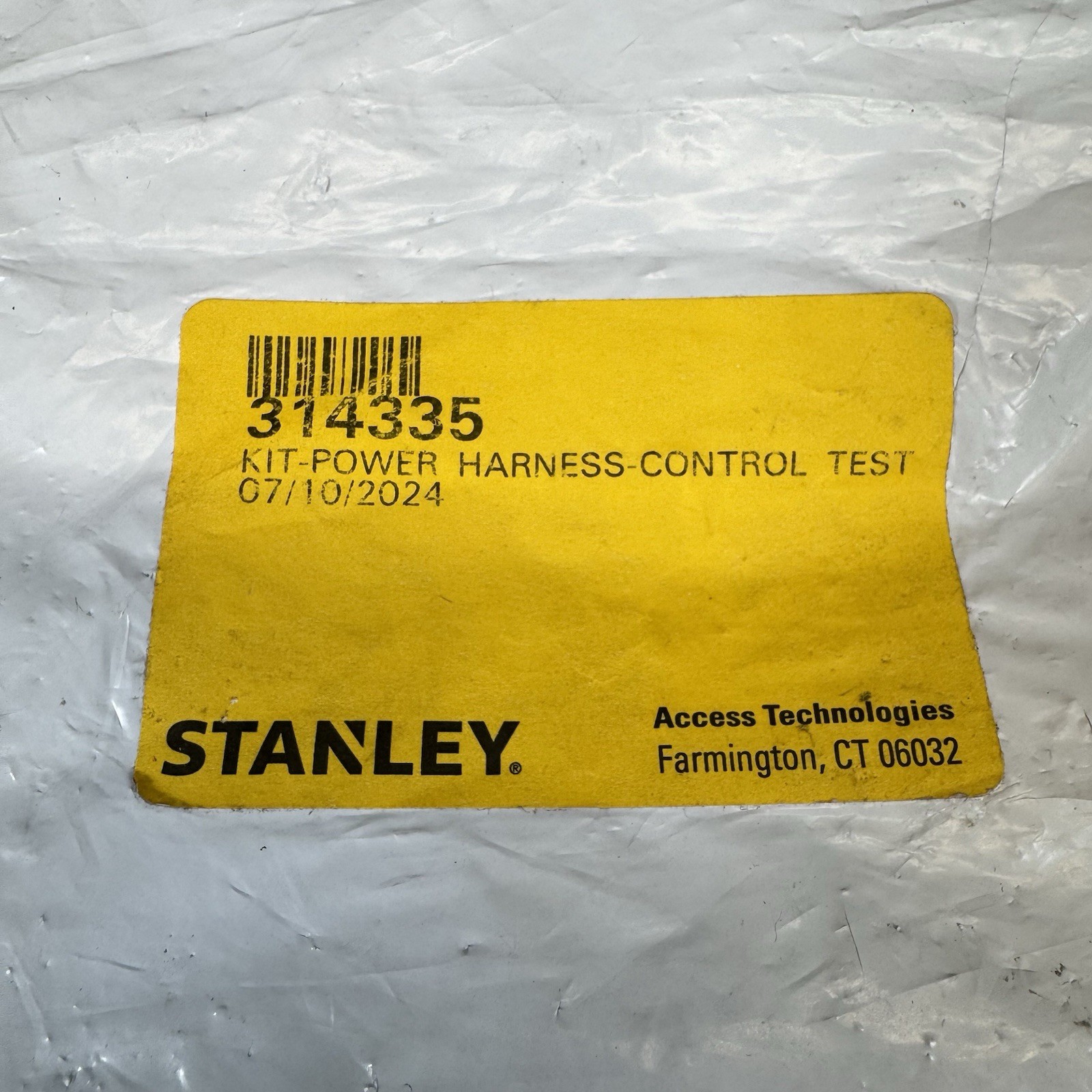 Stanley 314335 Kit - Power Harness Control