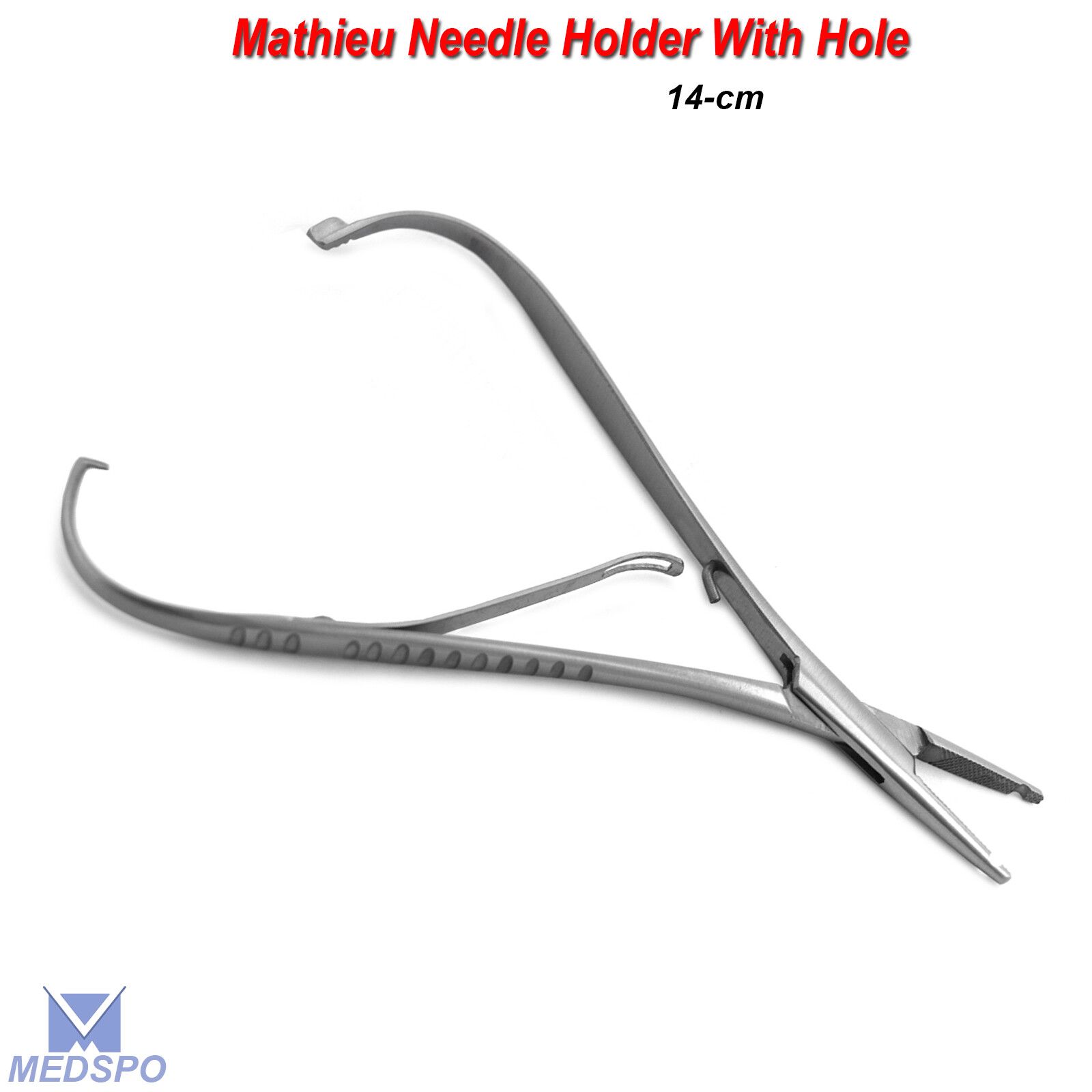 Dental Mathieu Elastics Inserting Pliers With Hole Ligating Orthodontic Forceps