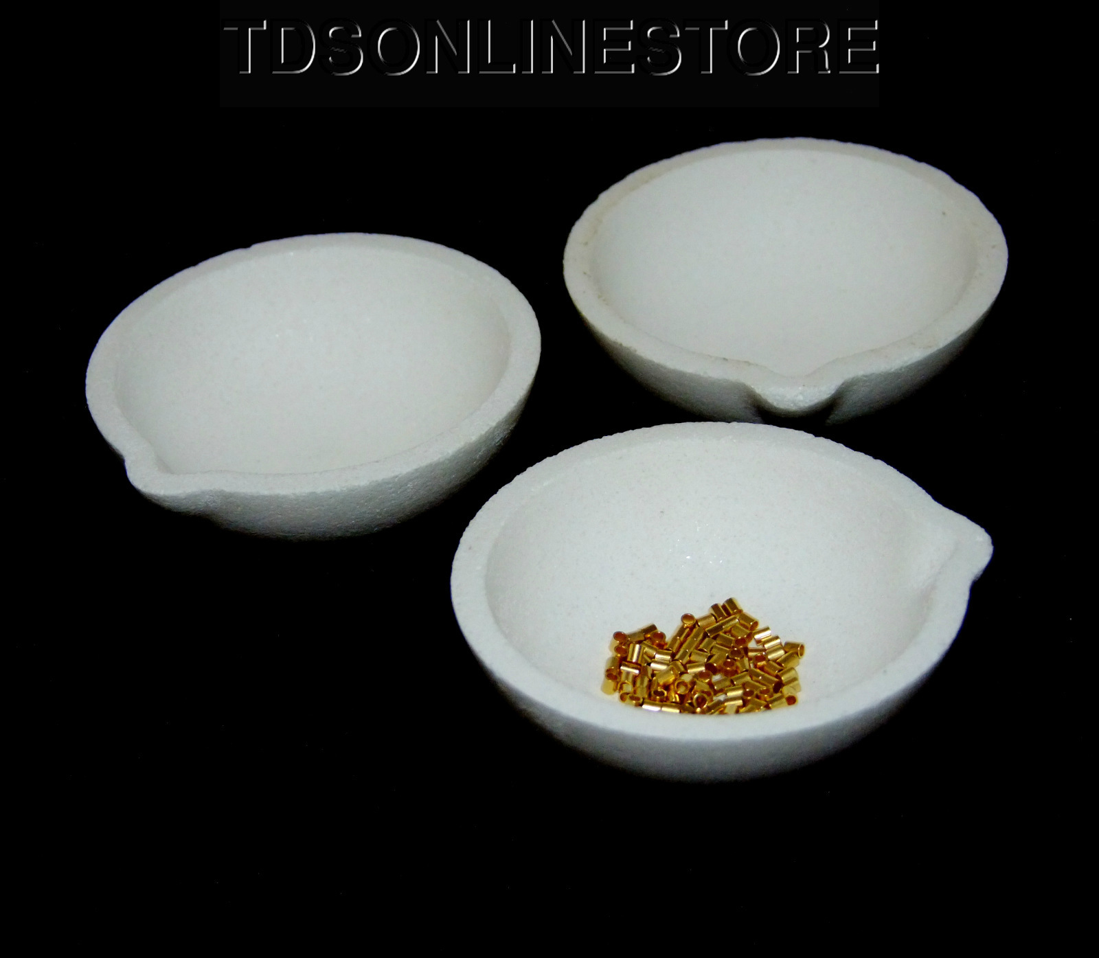 Ceramic Crucible Melting Bowls 1 3/4 Inch  Package Of 3