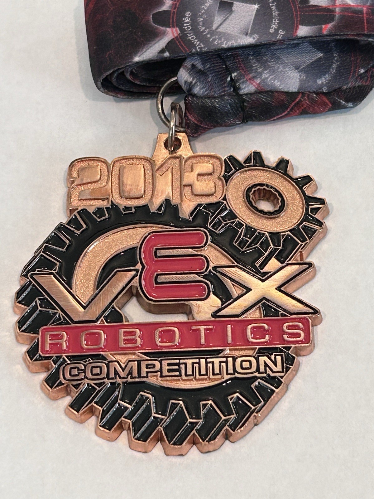 VEX Robotics Competition World Championship Medal 2013 Bronze Finish EX++