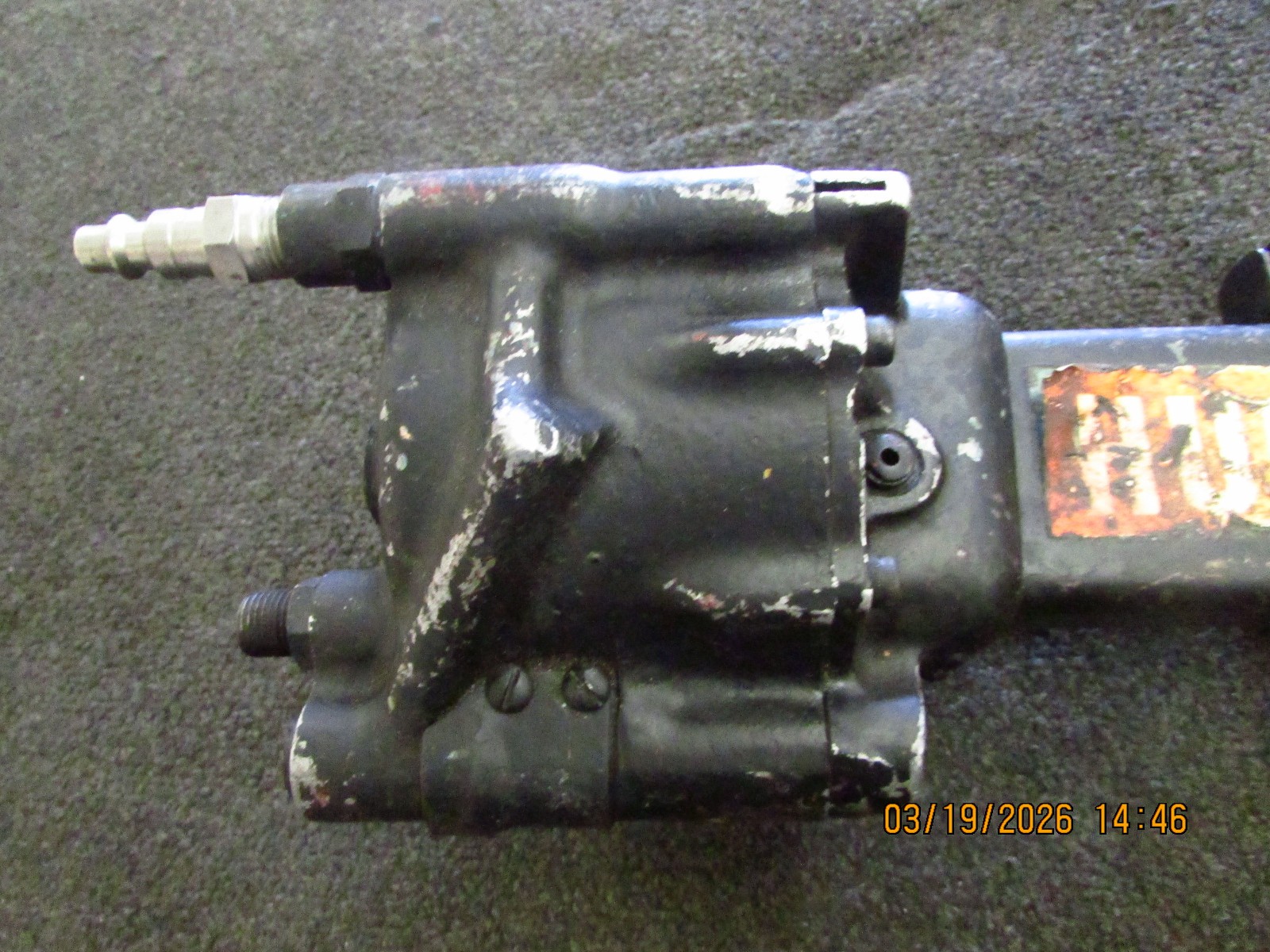 Huck model 850 pneumatic tool