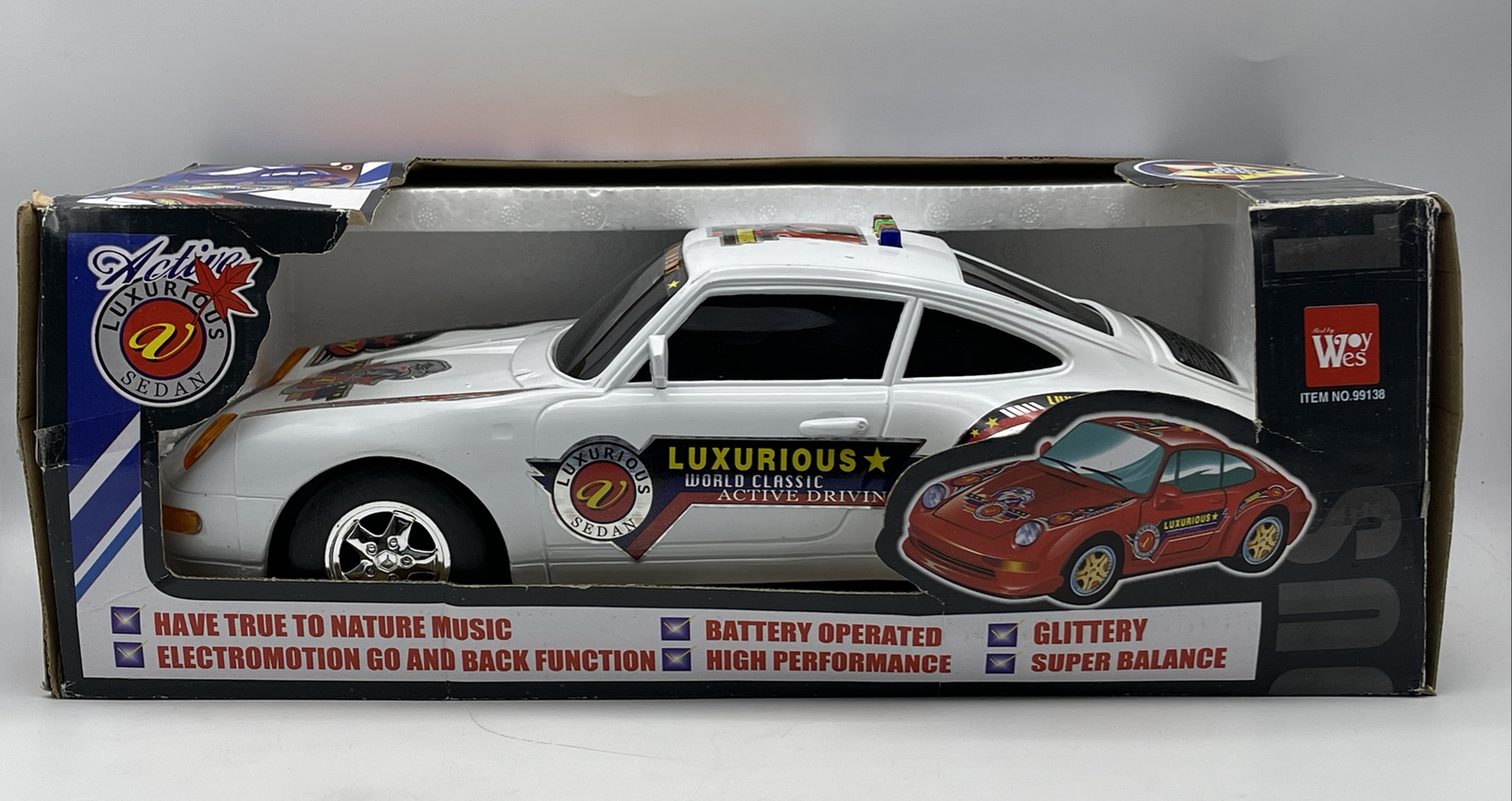 VTG Wes Woy No. 99318 Porsche Luxurious Sedan 1:12 (For Parts)