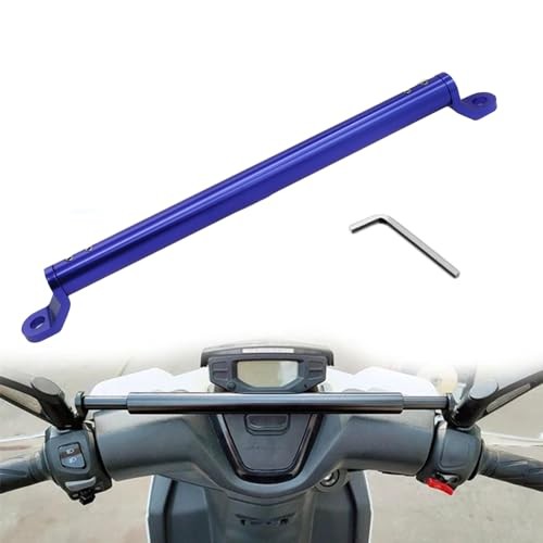 Motorcycle Balance Bar Motorcycle Handlebars Aluminum Alloy Motorcycle Blue