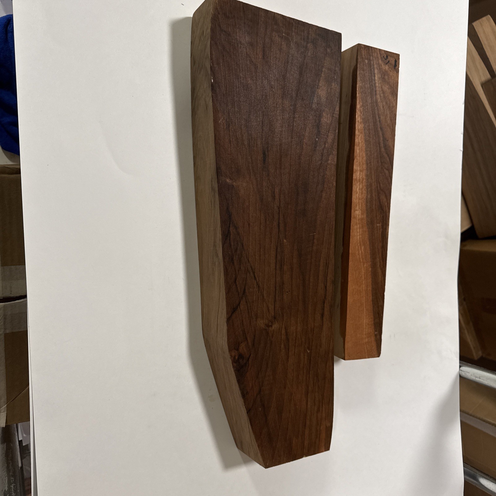 English Walnut Over and Under Blank
