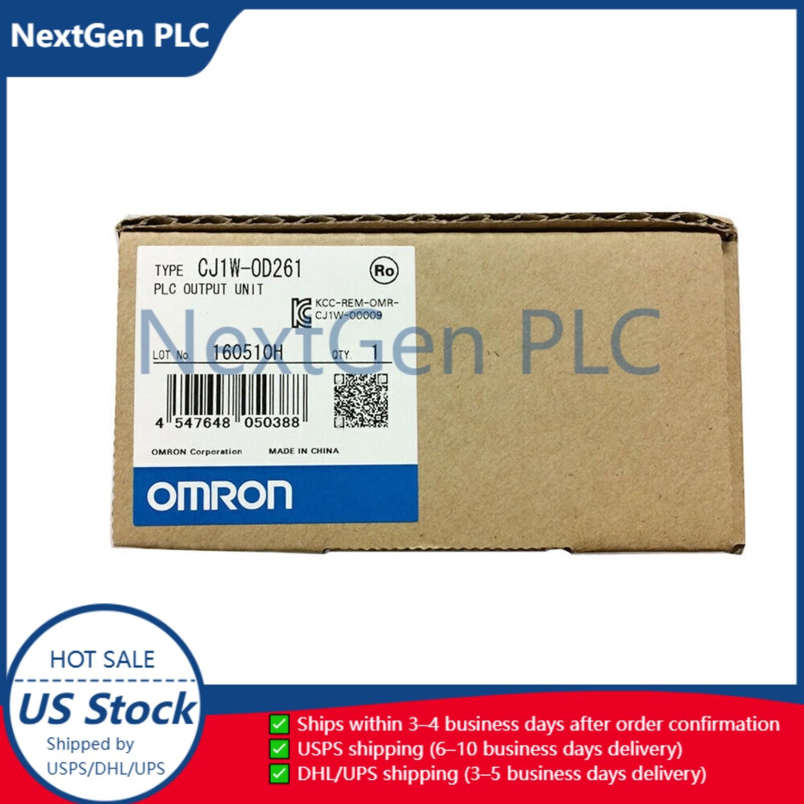 1PC New Omron CJ1W-OD261 CJ1WOD261 PLC Module Output Unit Free Shipping