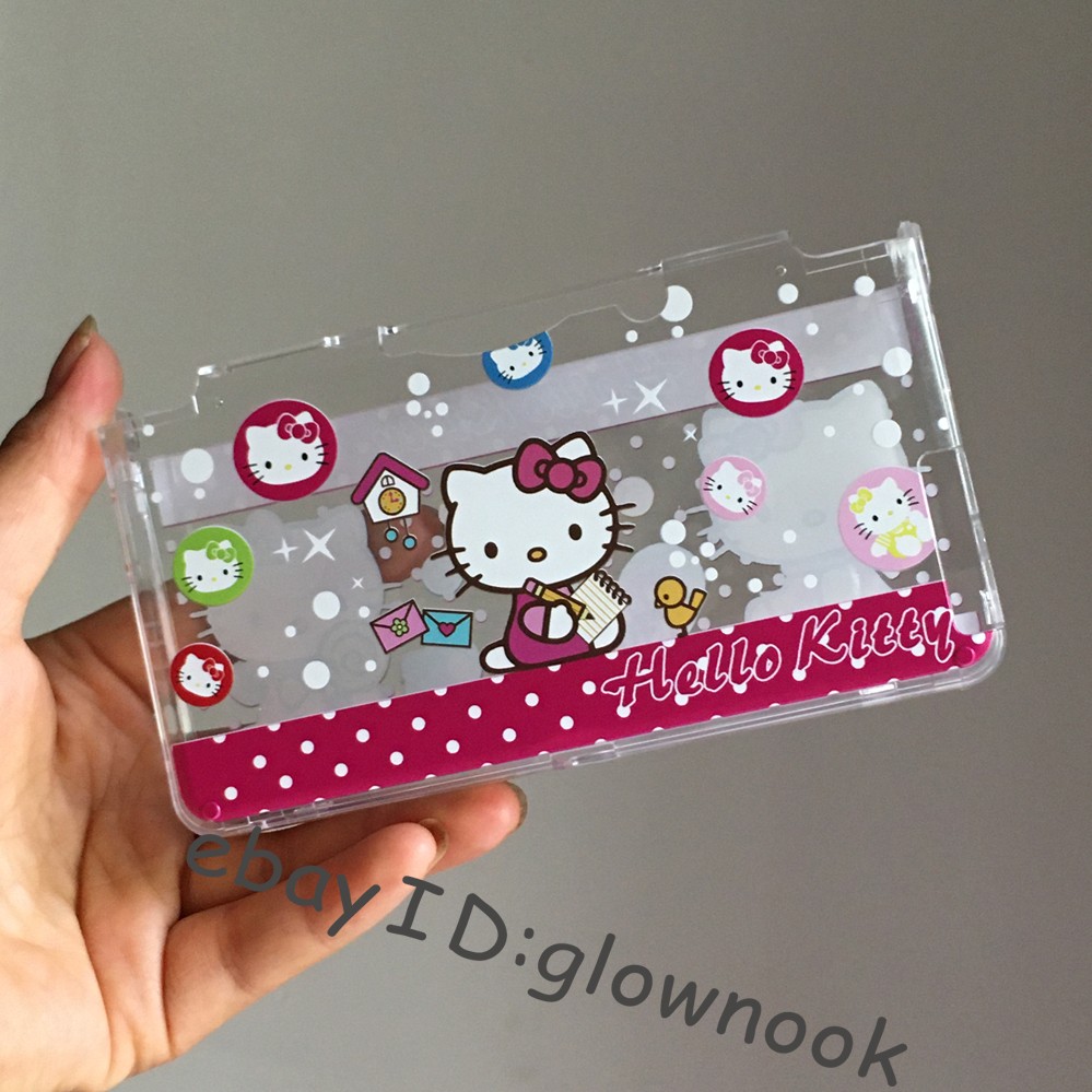 Cute Sanrio Hello Kitty Polka Dot Case for Nintendo 3DS Protective Cover shell