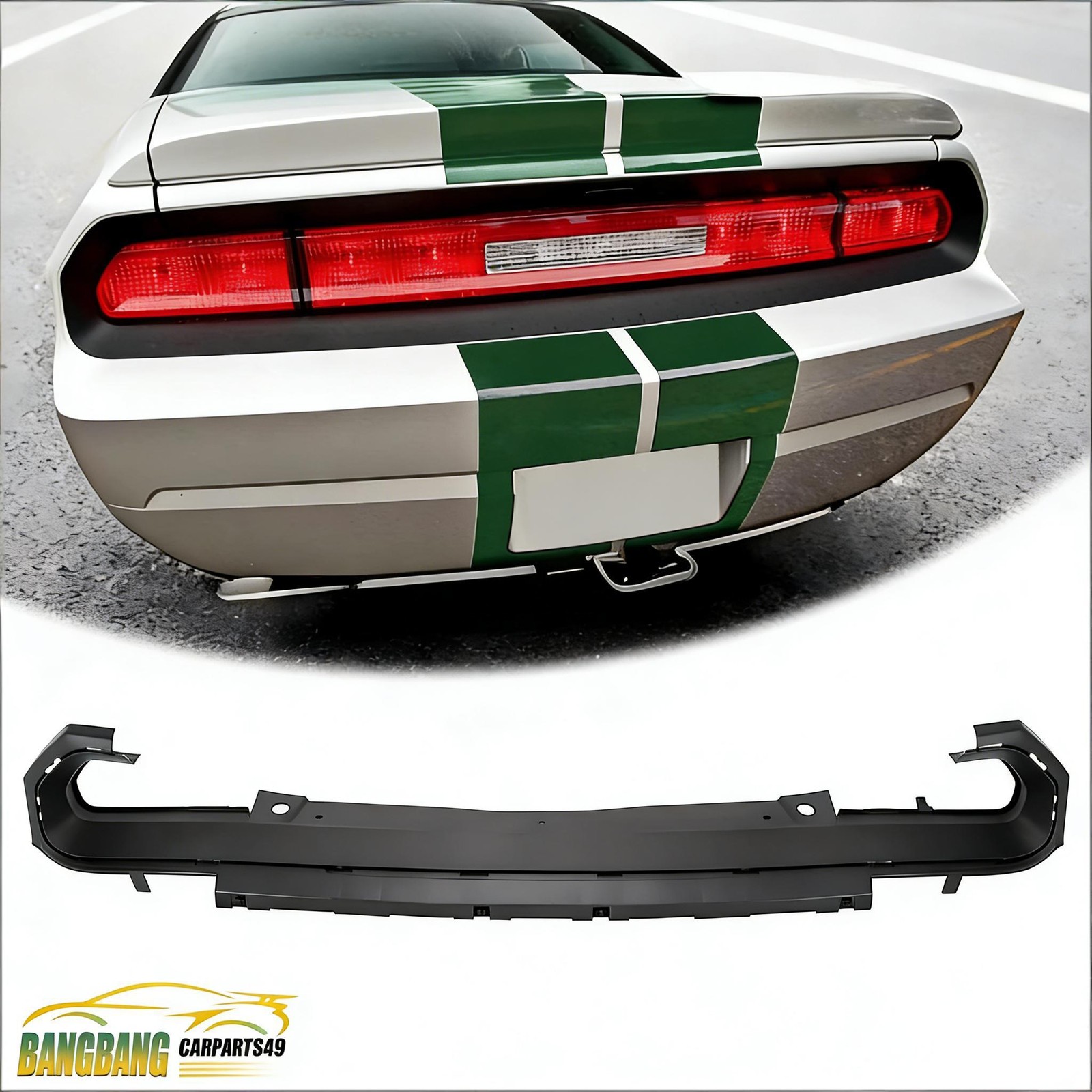 #68039502AA For Dodge Challenger 2008-2014 Tail Light Lamp Surround Trim Bezel