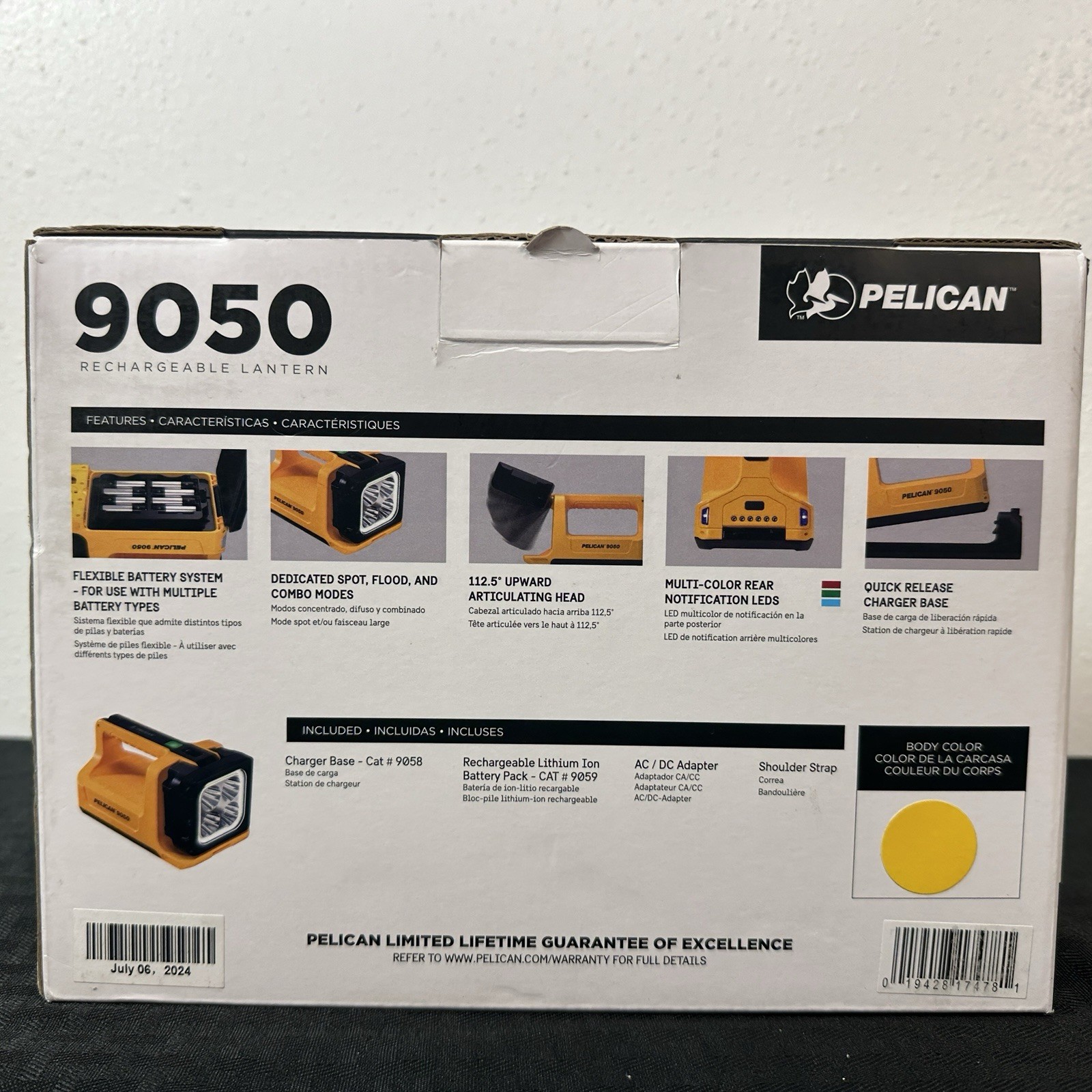 Pelican Rechargeable Lantern 9050
