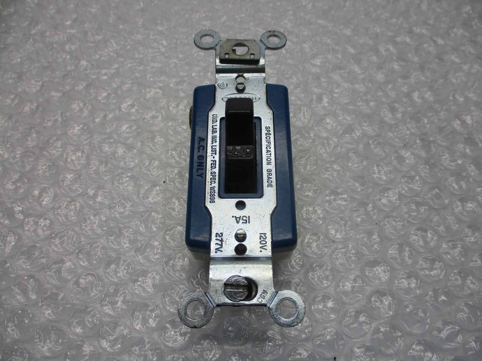 HUBBELL WS886 SWITCH NSNP