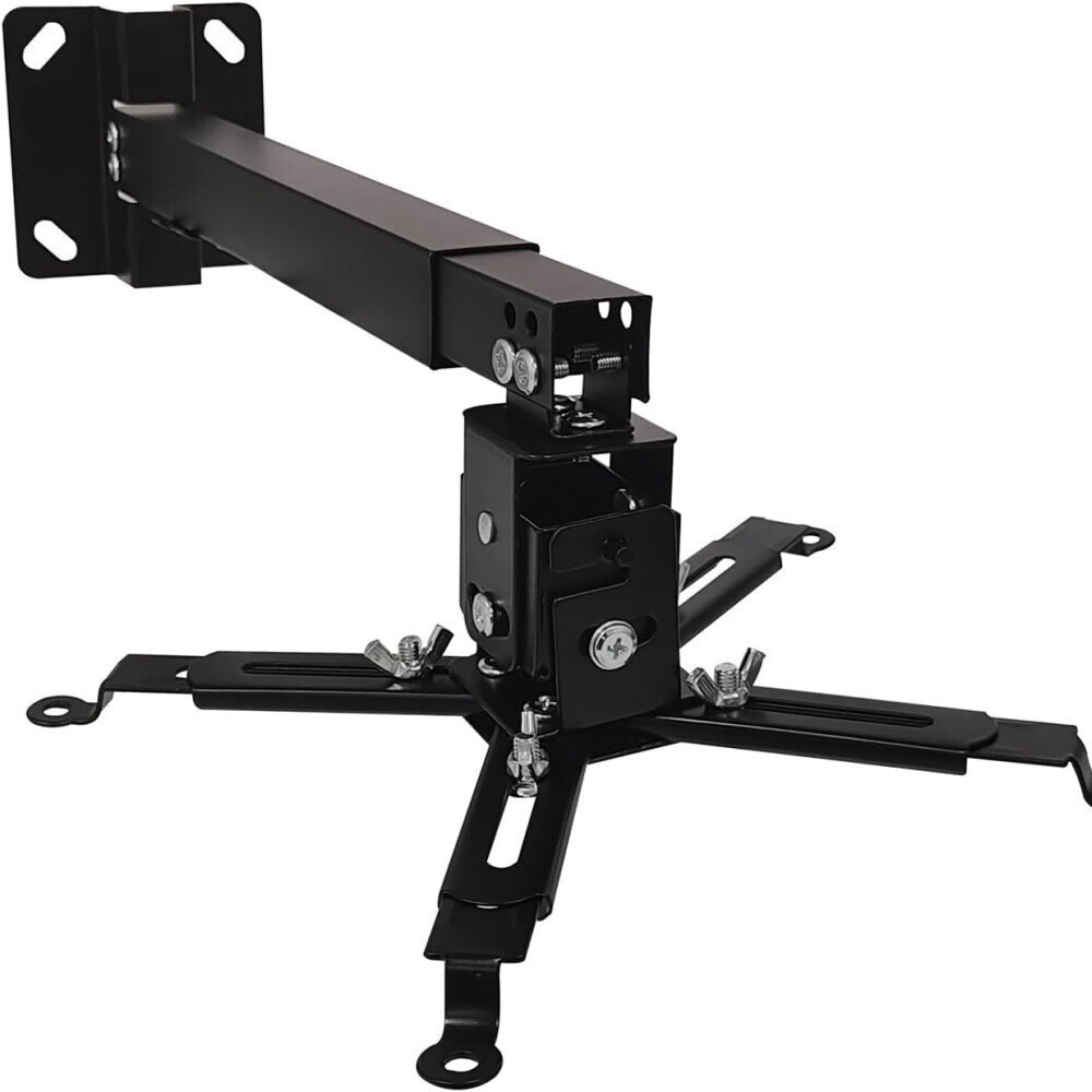 3in1 Projector Ceiling Mount Wall Bracket Holder Universal Fits Flat or Sloped