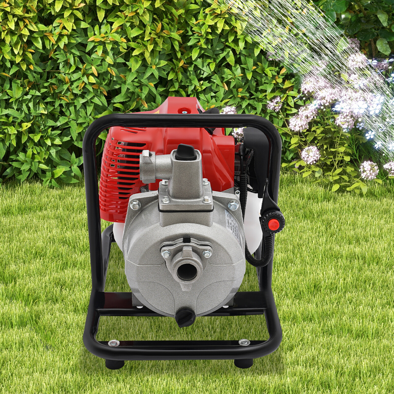 2-stroke Engine Gasolin Water Pump 43CC Water Transfer Pump shock-absorbing