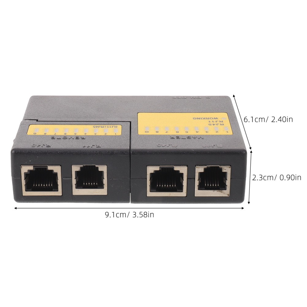 Data Line Tester Network Cable Toolkit Ethernet Continuity Electric Circuit