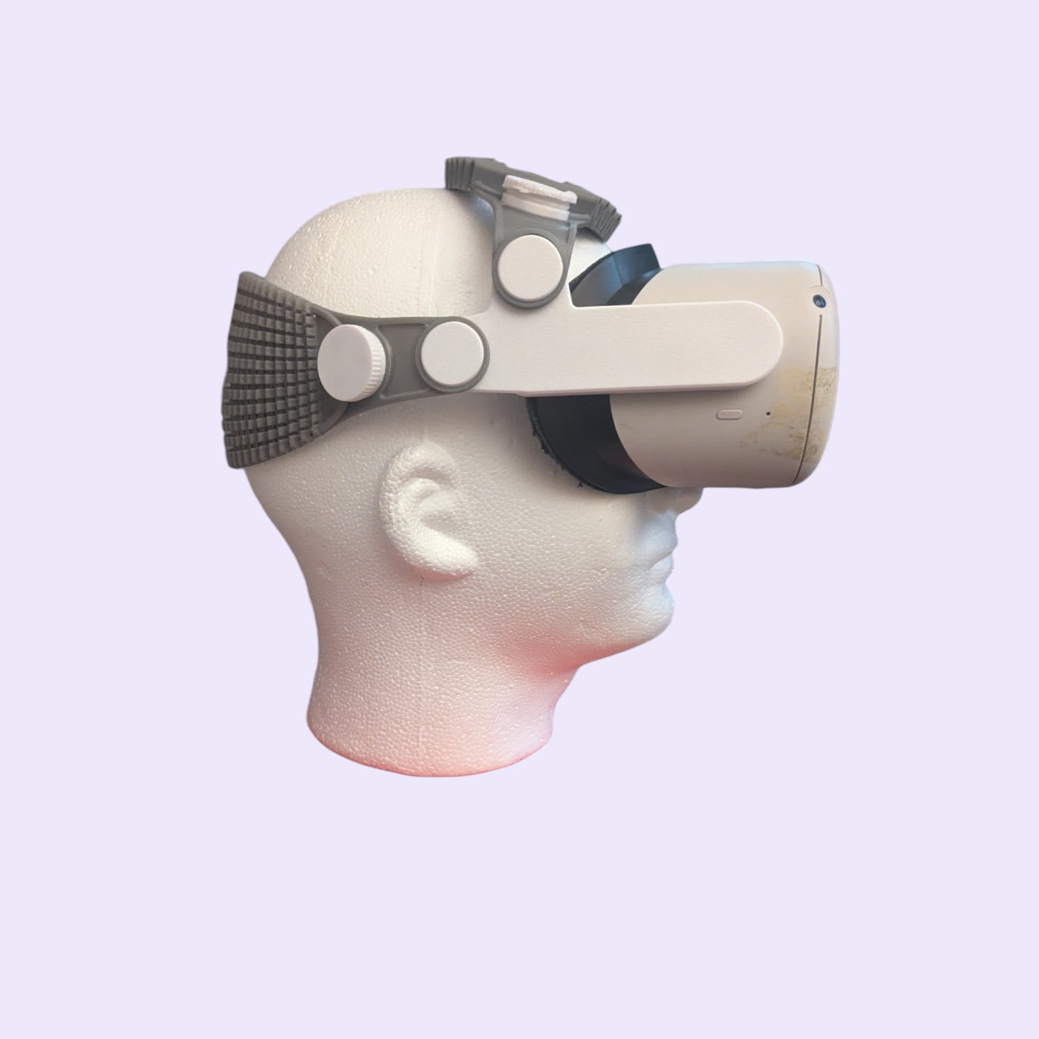 Ultra Soft Adjustable Head Strap for Meta Quest 3/3S & Quest 2 - Any Head Shape