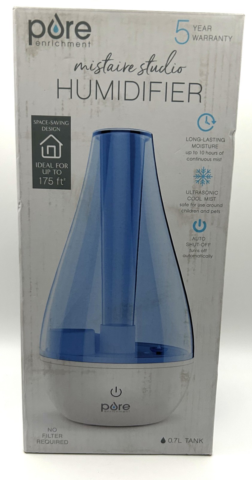 Pure Enrichment MistAire Studio Ultrasonic Cool Mist Humidifier