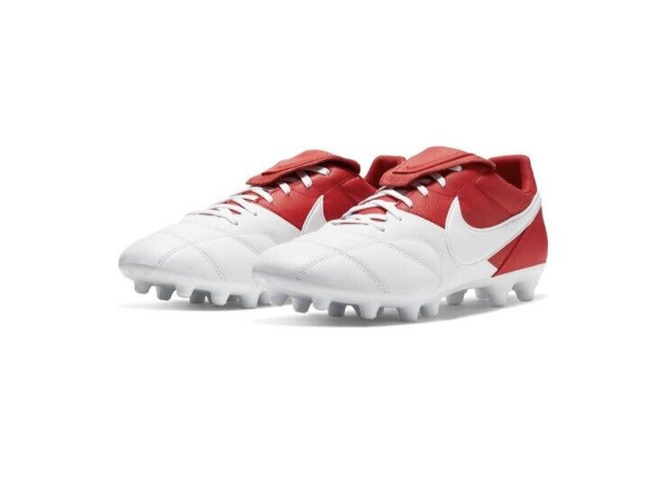 Nike Premier II FG Soccer Cleats Men's 4, Women's 5.5 Red White 917803-611