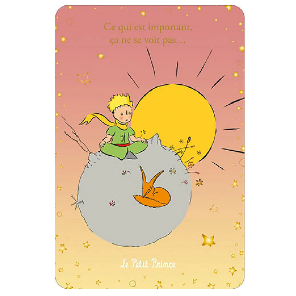 Kiub Postcard The Little Prince and the Sun (10x15cm)