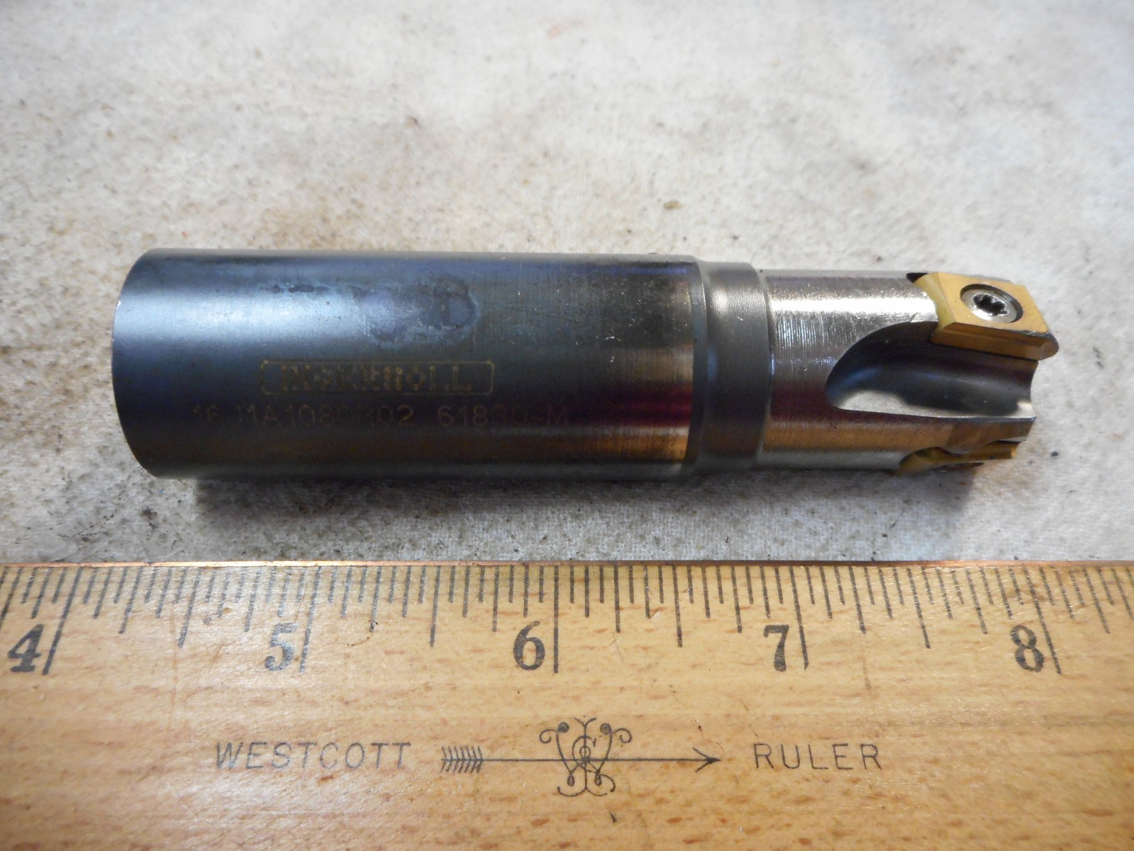 INGERSOLL 1" DIA INSERT MILL 16J1A1080R02 1" DIA SHANK