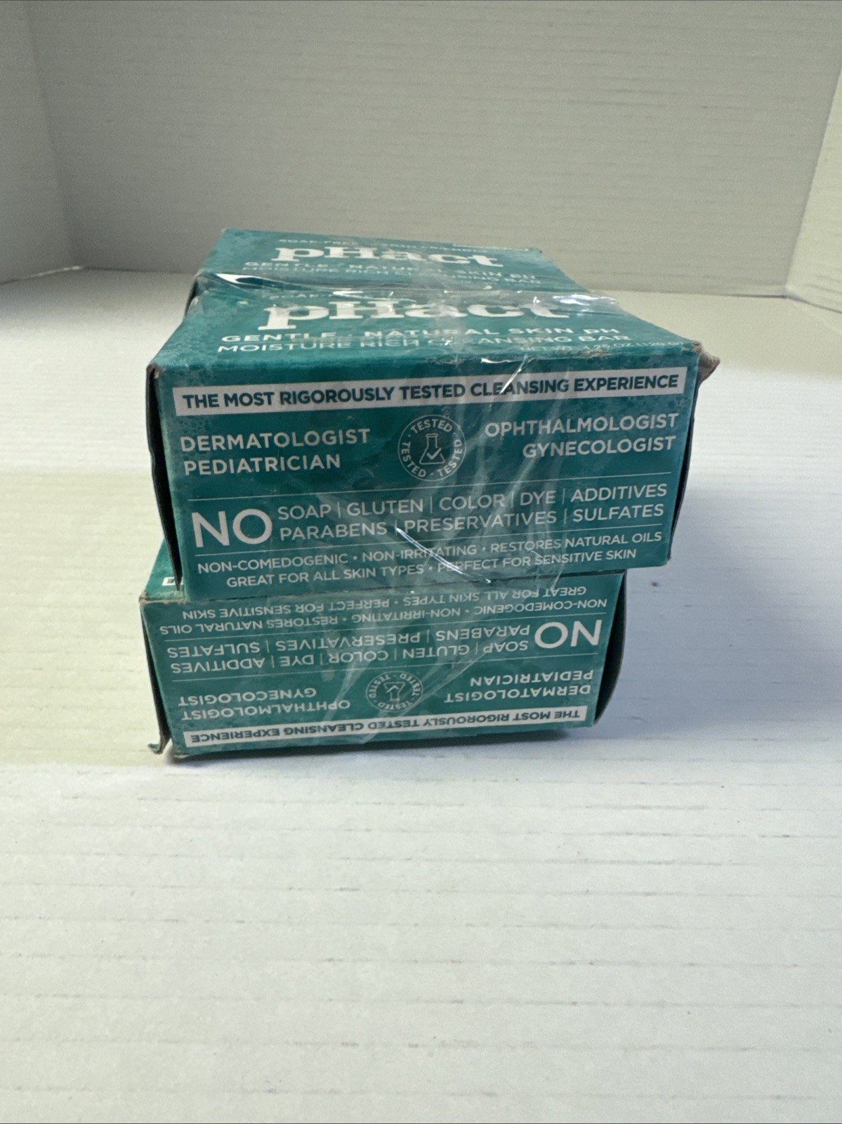 pHact Soap Free Moisturizing Cleansing Bar Lot Of 4