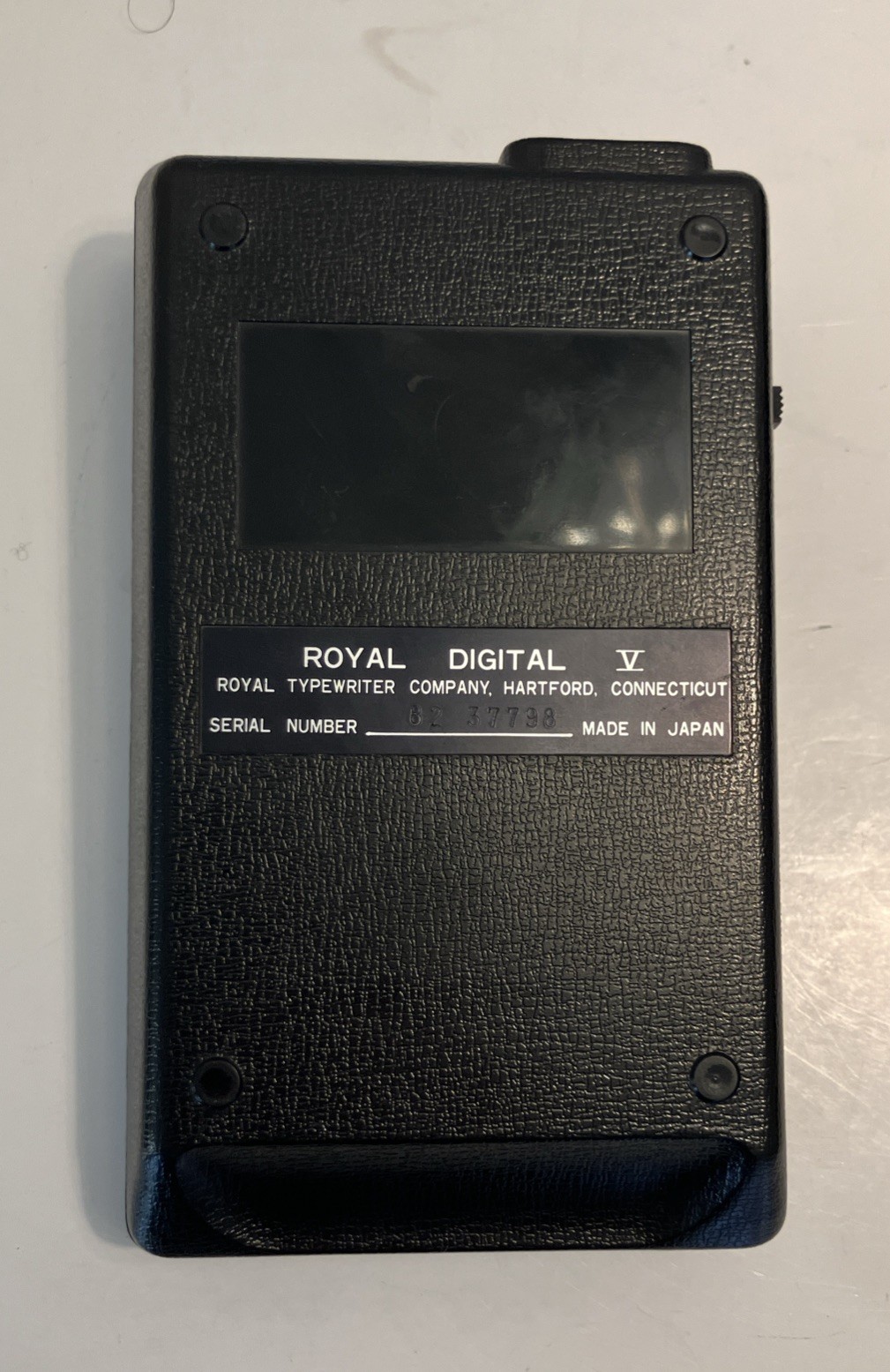 VTG Litton Royal Digital V Calculator w/Charger, Manual, Case RARE TESTED/WORKS!