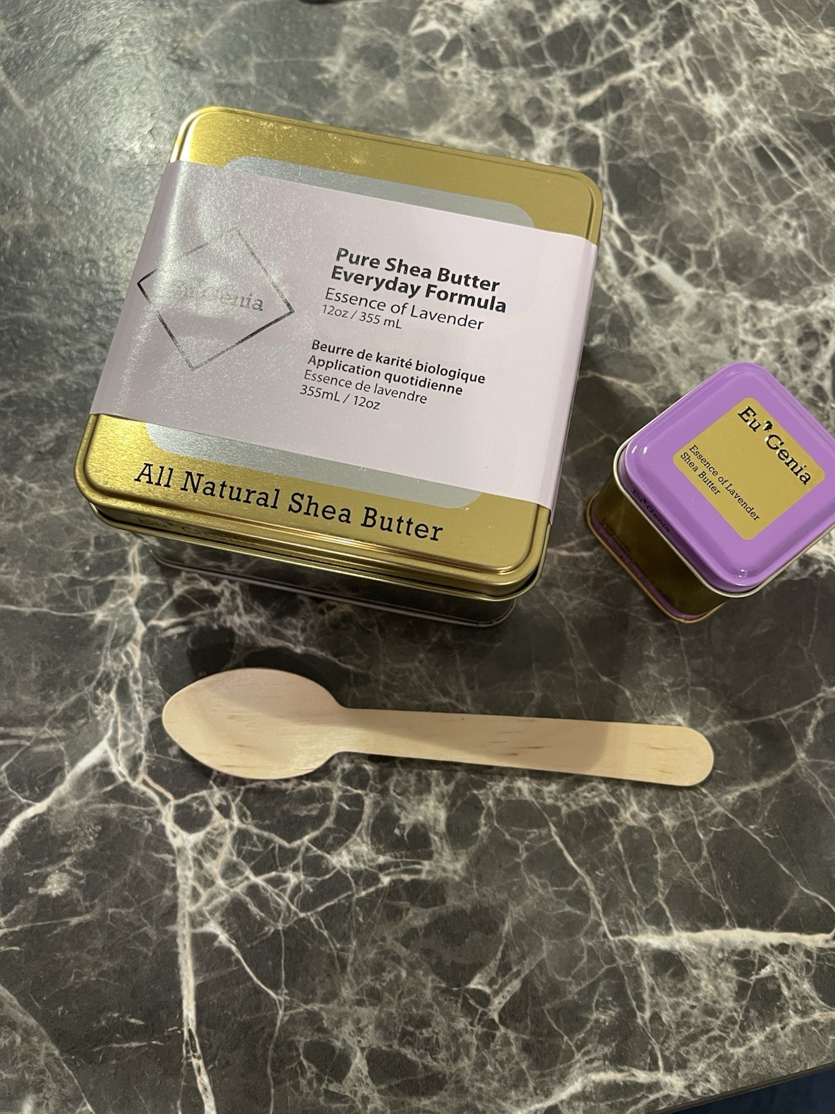 Eu’Genia Lavender Pure Shea Butter Everyday Formula 2pc Set