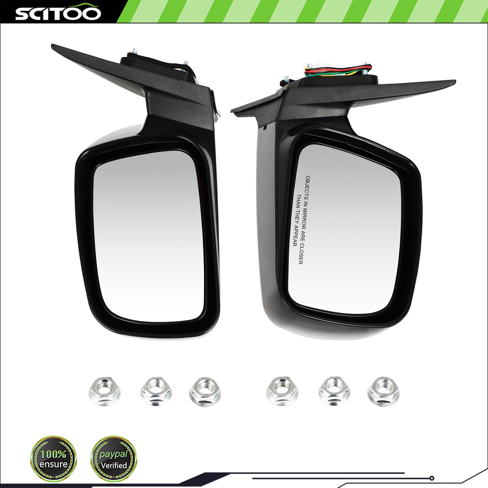 Power Heated Left & Right Side Door Mirror For Toyota Camry 2007-2011 TO1321214