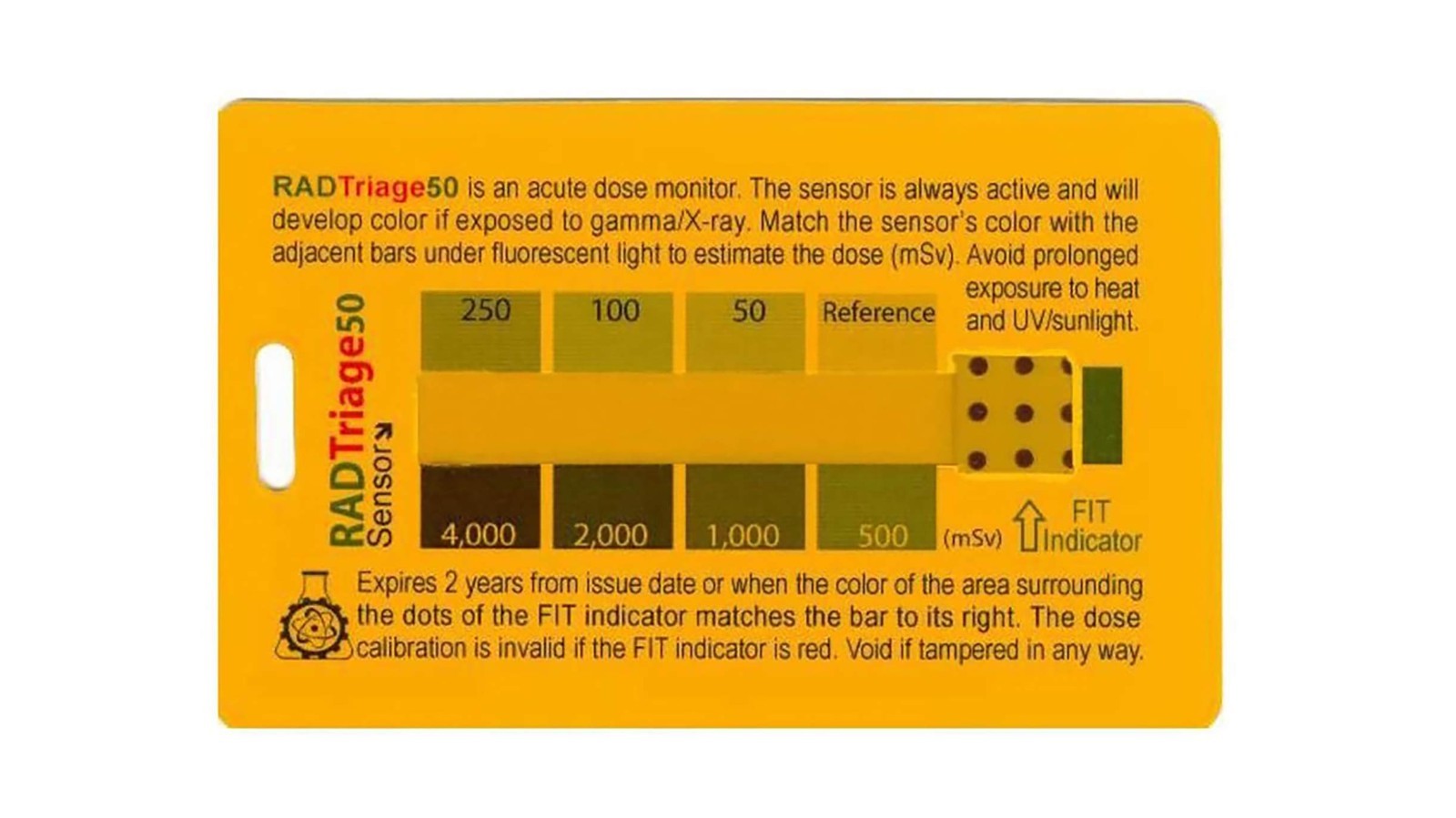 Portable Personal Radiation Detector - Wallet Size, EMF & Nuclear Radiation Moni