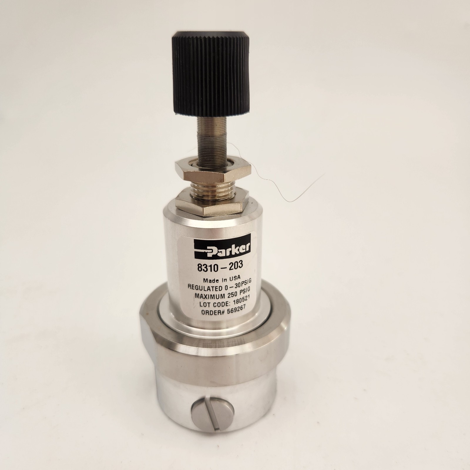 Parker Precision Regulator Model 8310-203 | Pre-Owned, Untested