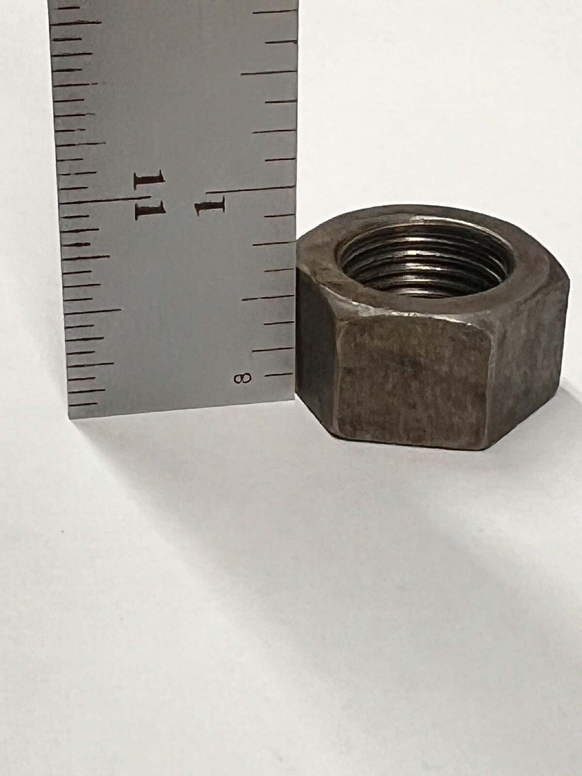 (10) 3/4-16 Left Hand Thread Hex Nut Finished Fine Thread Plain Steel .75-16 UNF