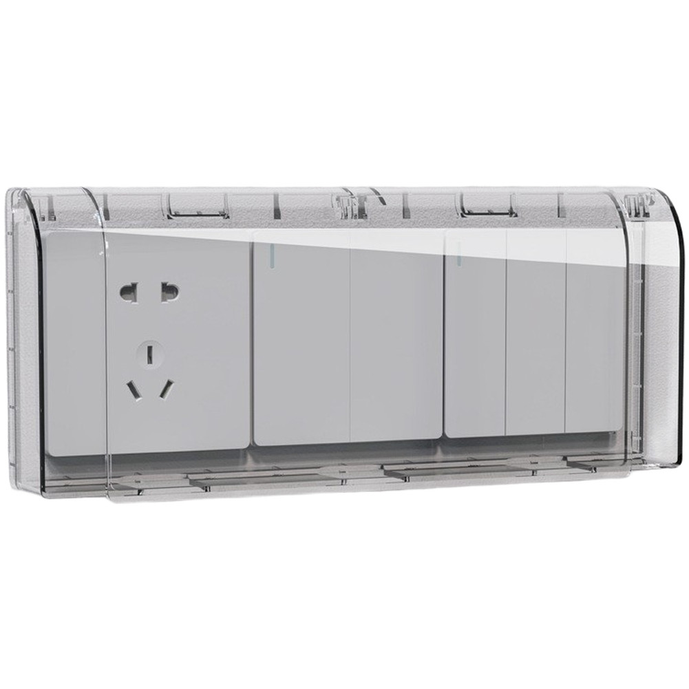 for splash Proof Waterproof Cover Box for Electrical Switch Socket with PC